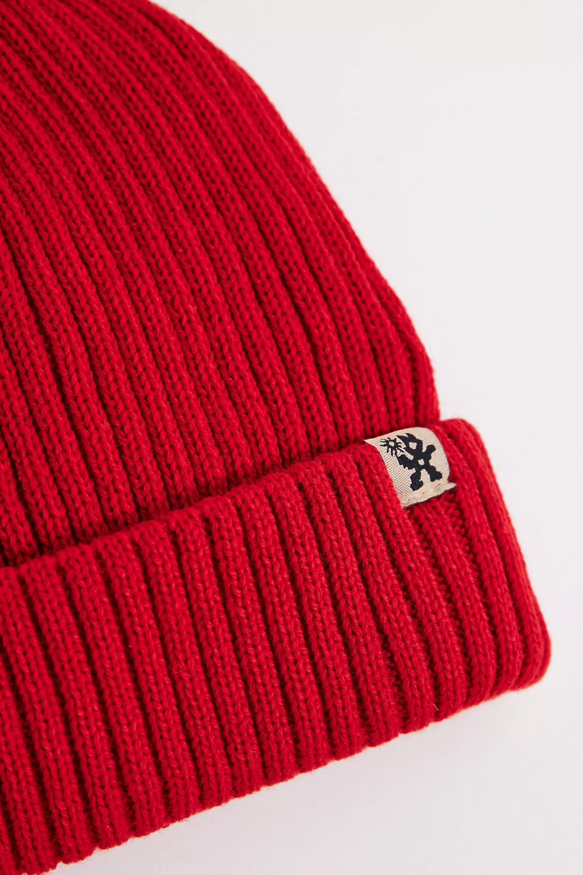 Red Ayker Beanie, RED, large image number 2