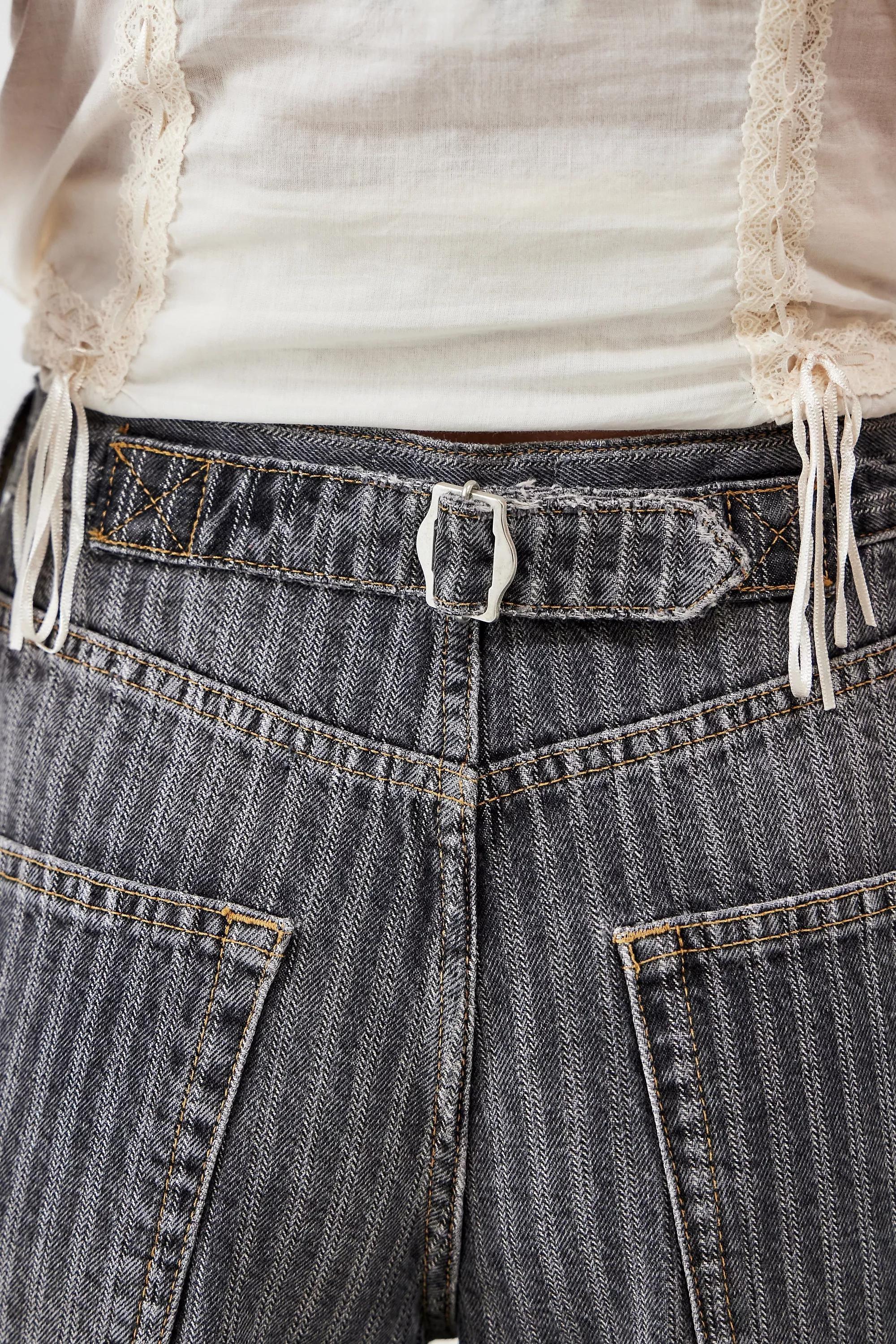 Urban Outfitters Grey Jacquard Jeans | Azadea UAE