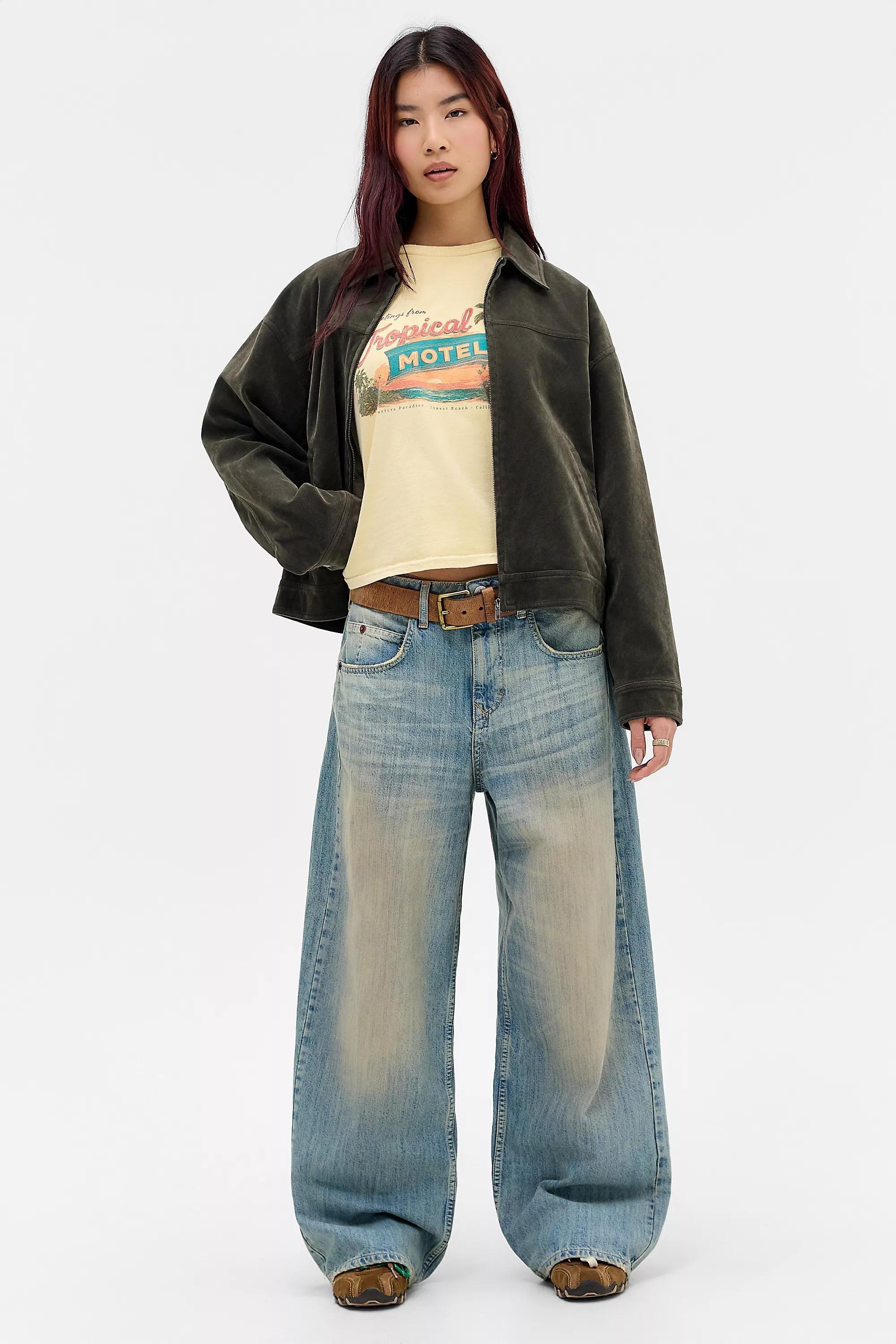 Blue Bdg Jaya Jeans, DENIM MEDIUM BLUE, large image number 1