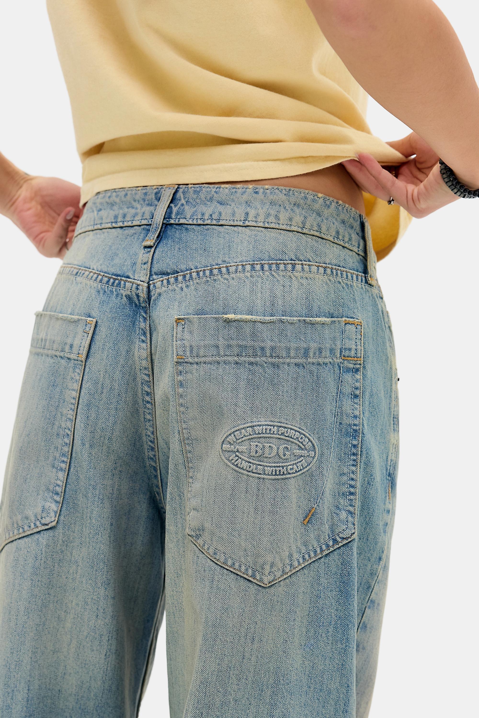 Blue Bdg Jaya Jeans, DENIM MEDIUM BLUE, large image number 2