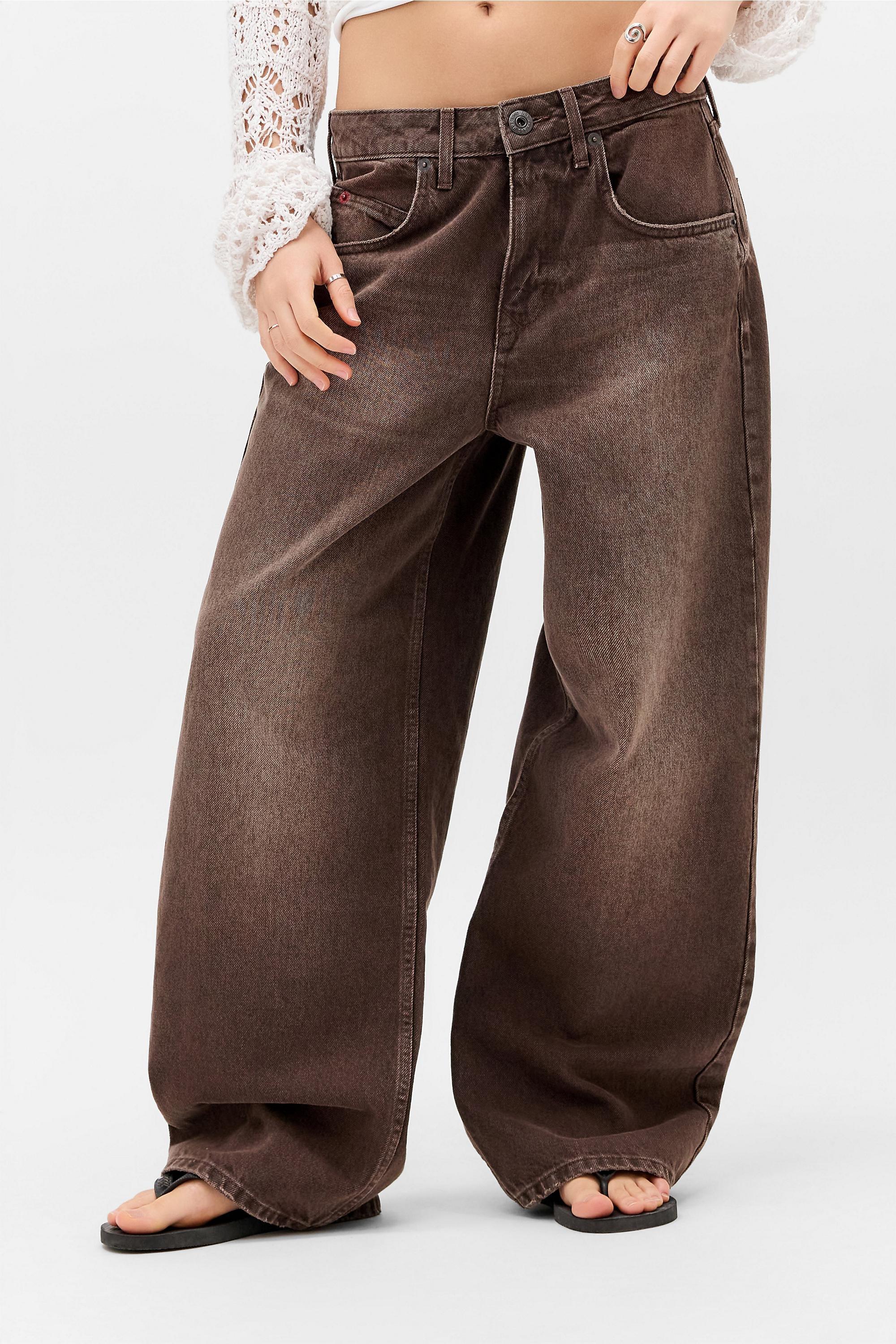 Brown Bdg Jaya Baggy Jeans, A301_0512, large image number 0