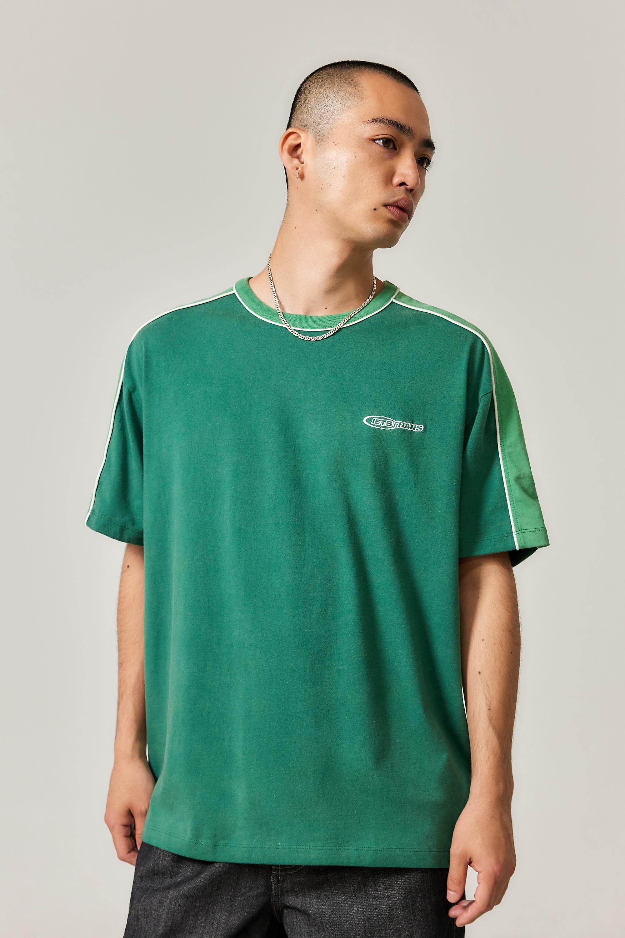 Green Iets Frans... Logo Panel T-Shirt, , large image number 0