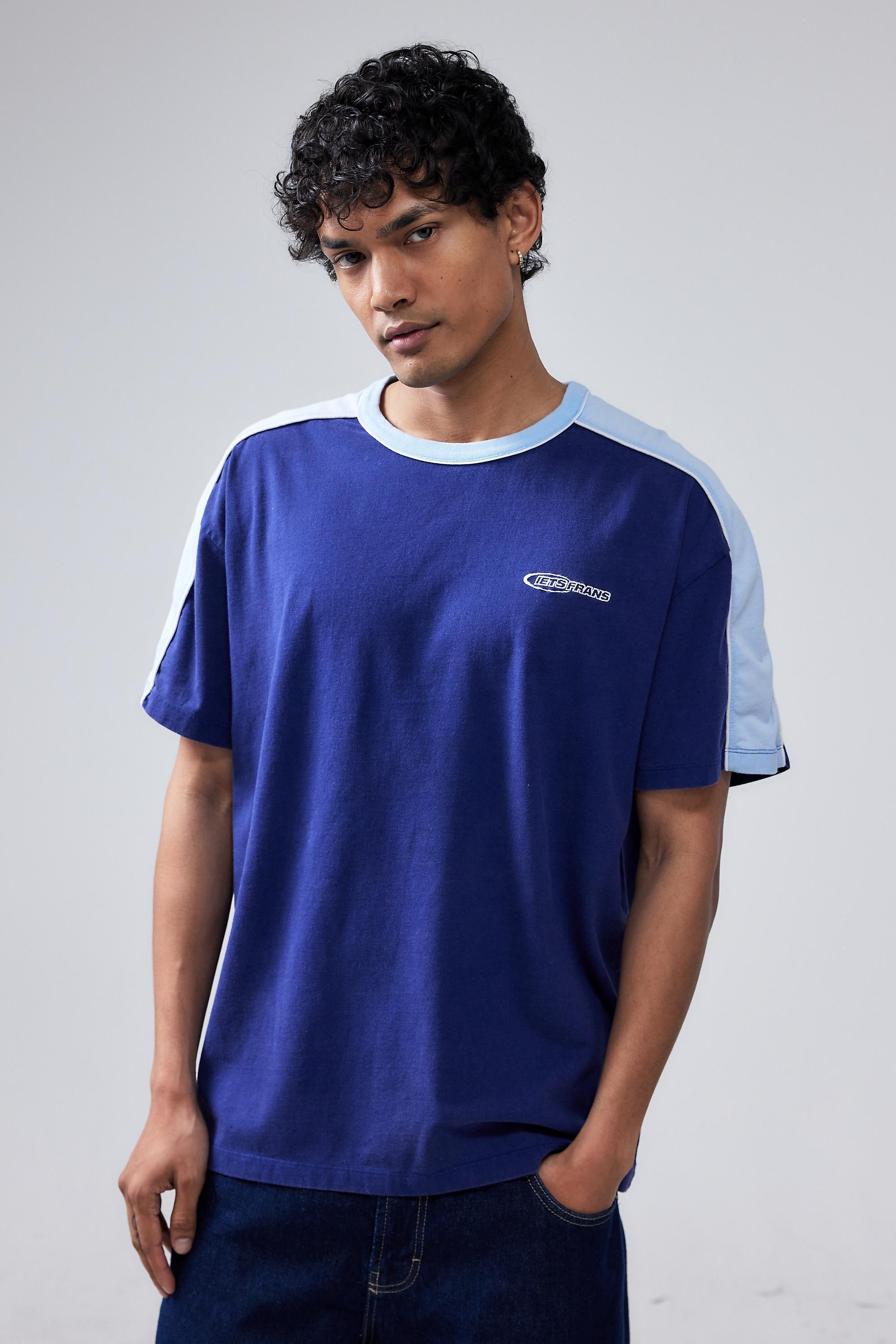 Blue Iets Frans... Logo Panel T-Shirt, , large image number 0