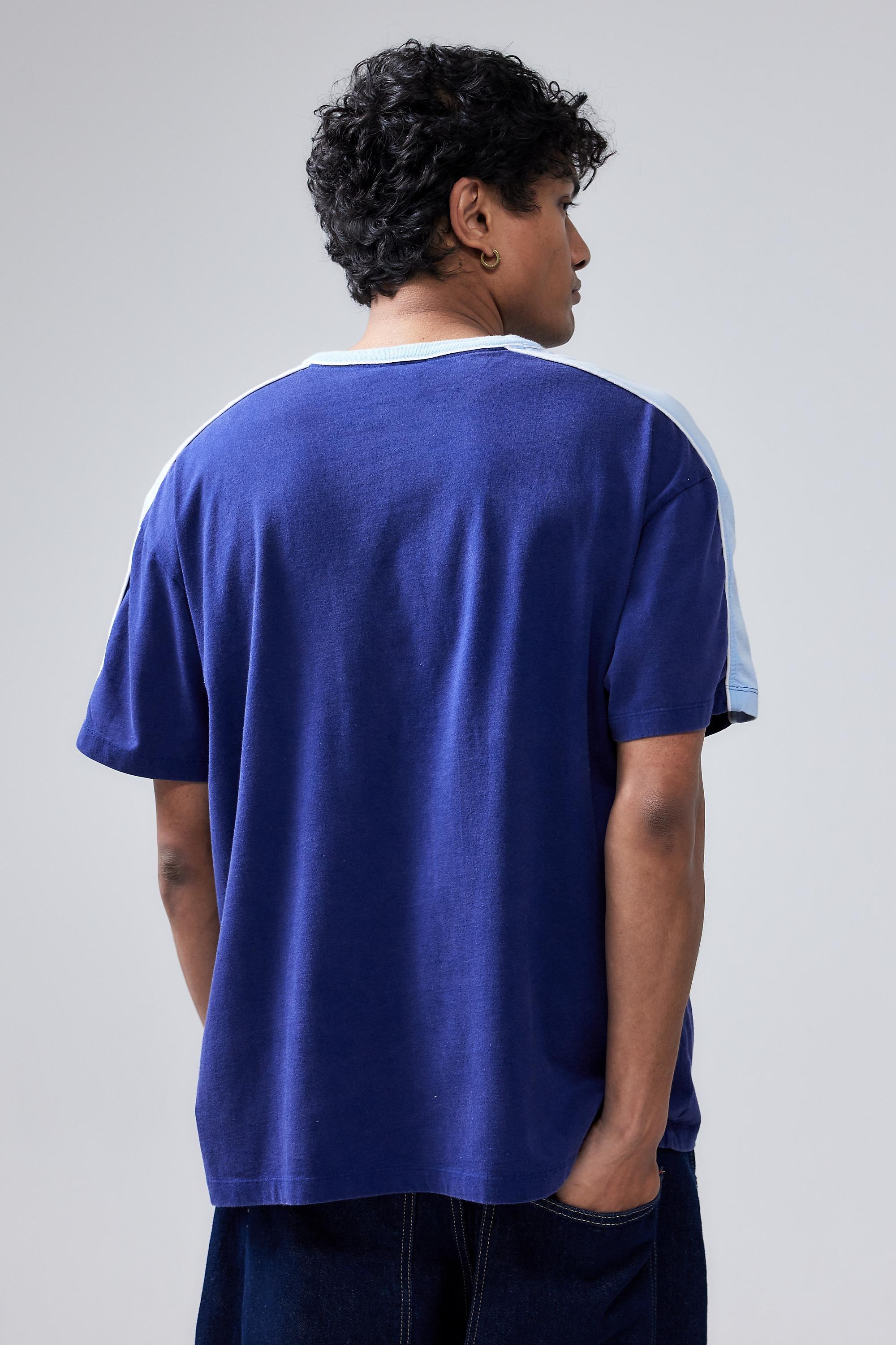 Blue Iets Frans... Logo Panel T-Shirt, , large image number 3