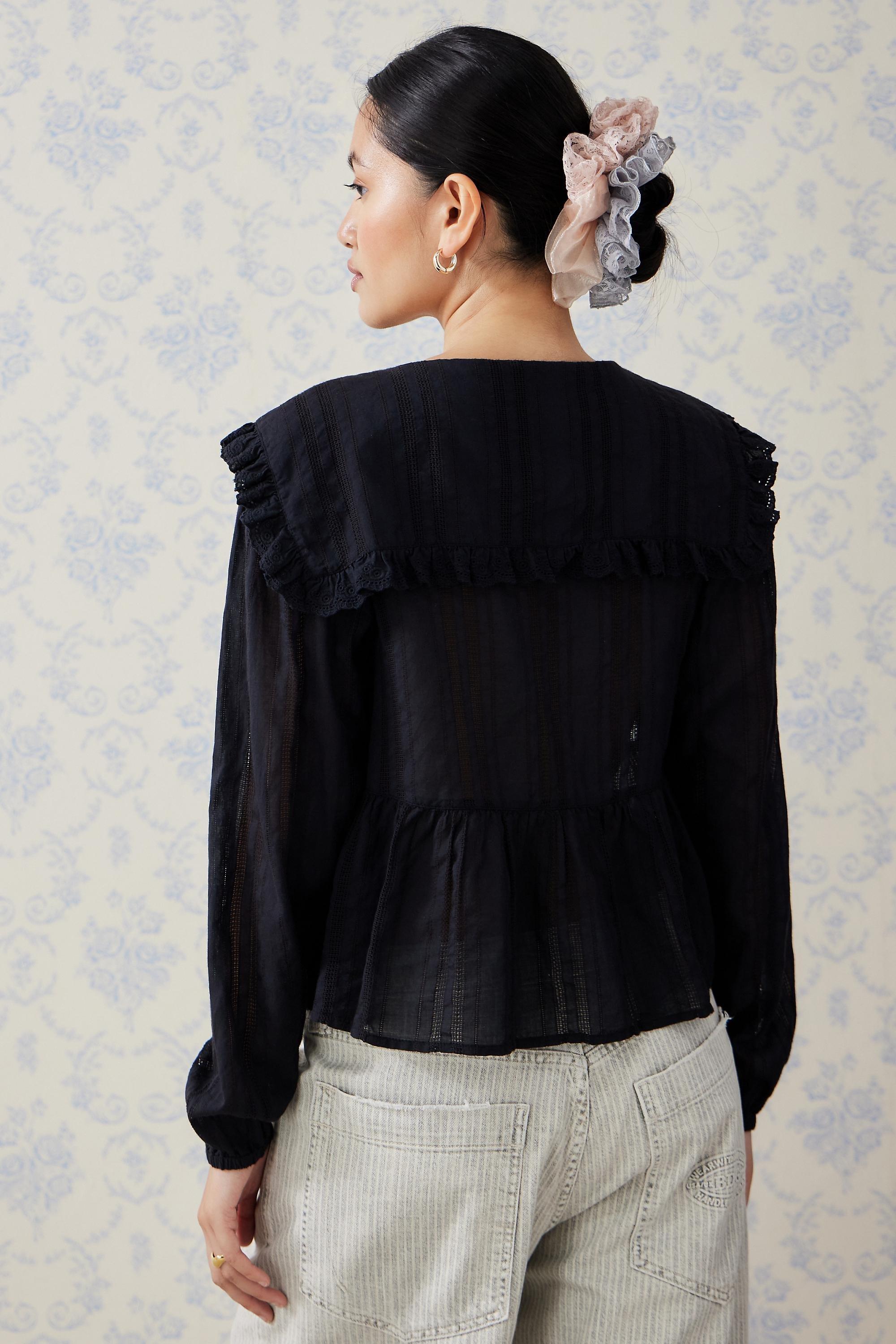 Black Kimchi Blue Blouse, , large image number 3