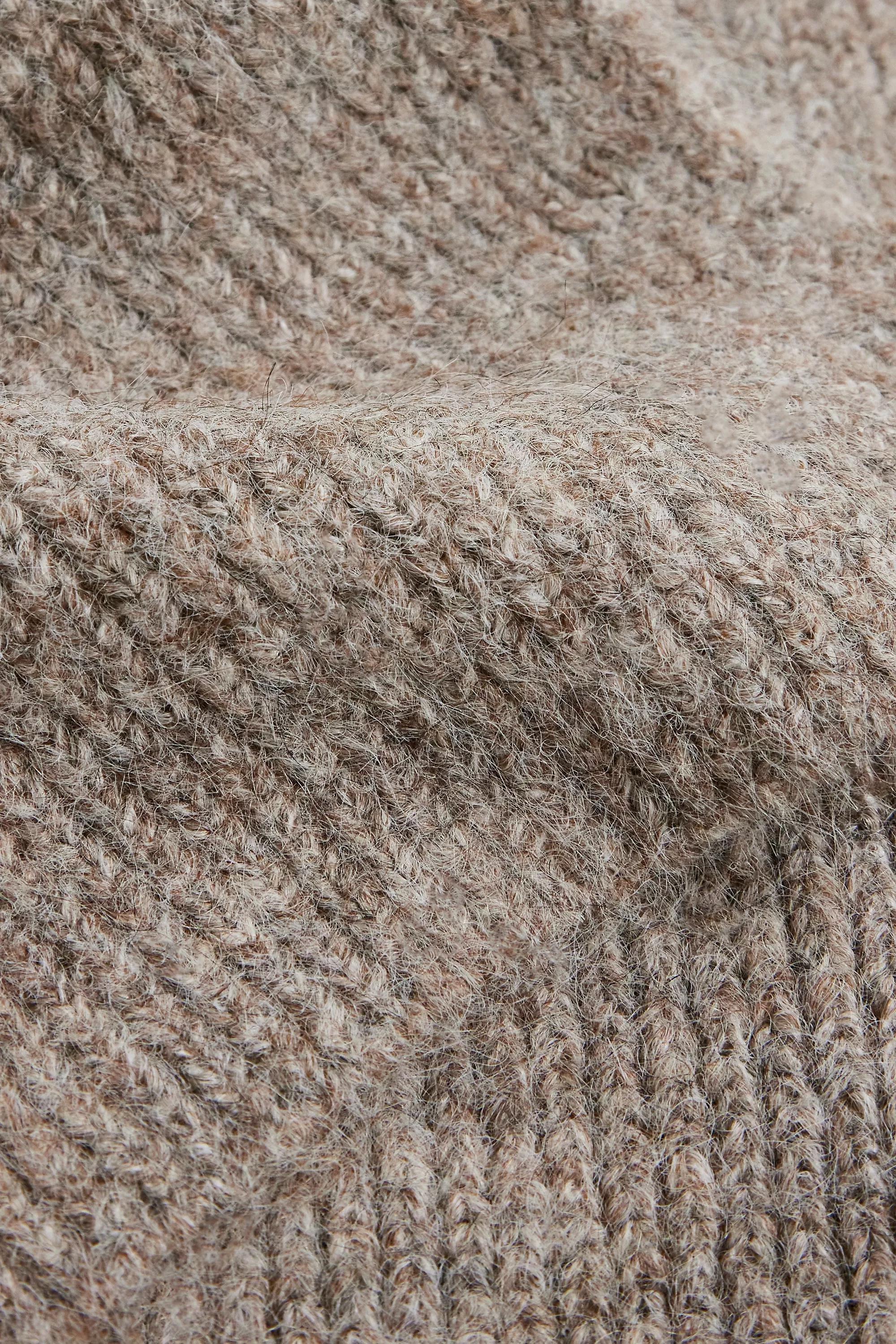 Beige Uo Soft Knit Scarf, NEUTR, large image number 3