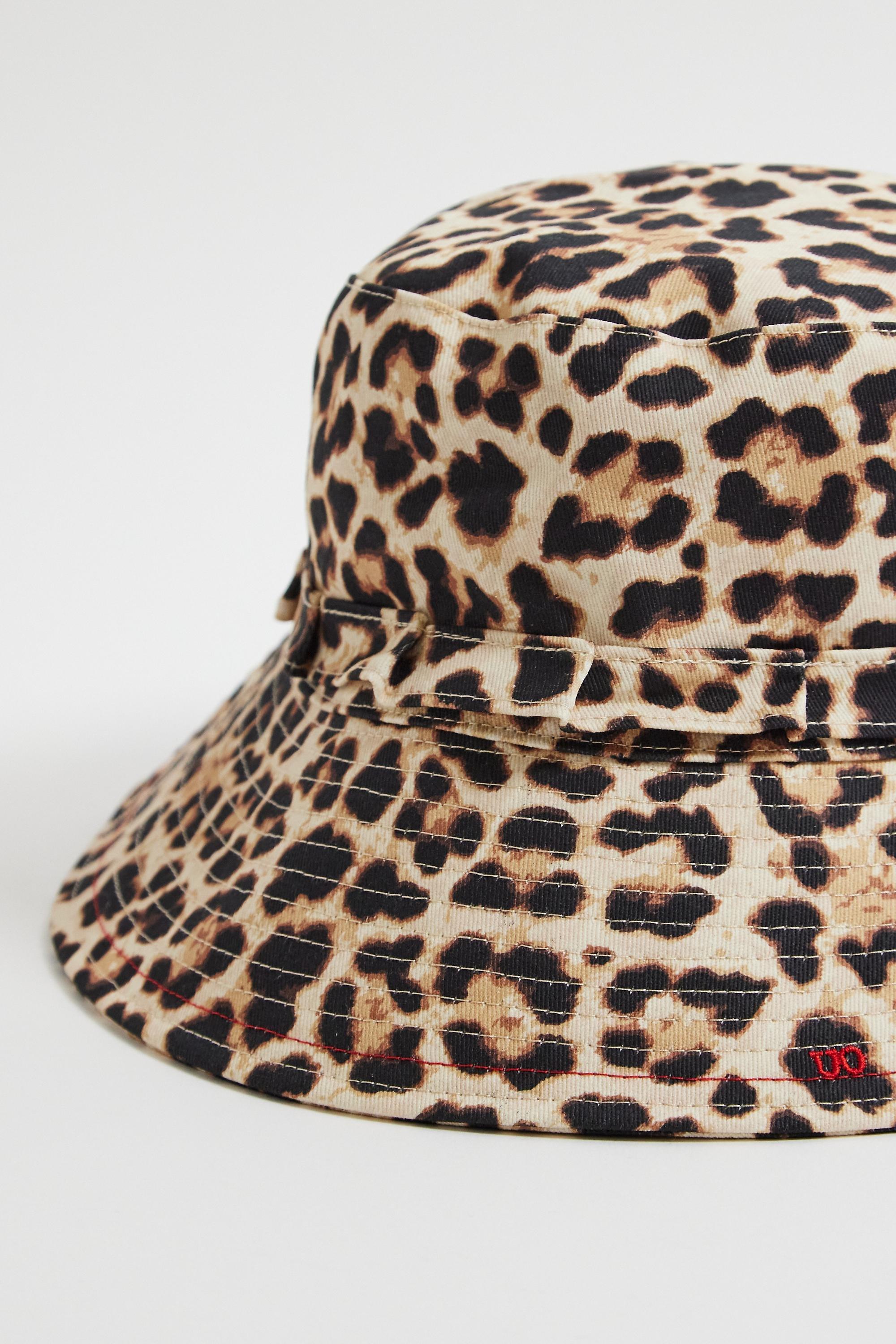 Urban Outfitters Uo Leopard Print Sunhat Azadea UAE