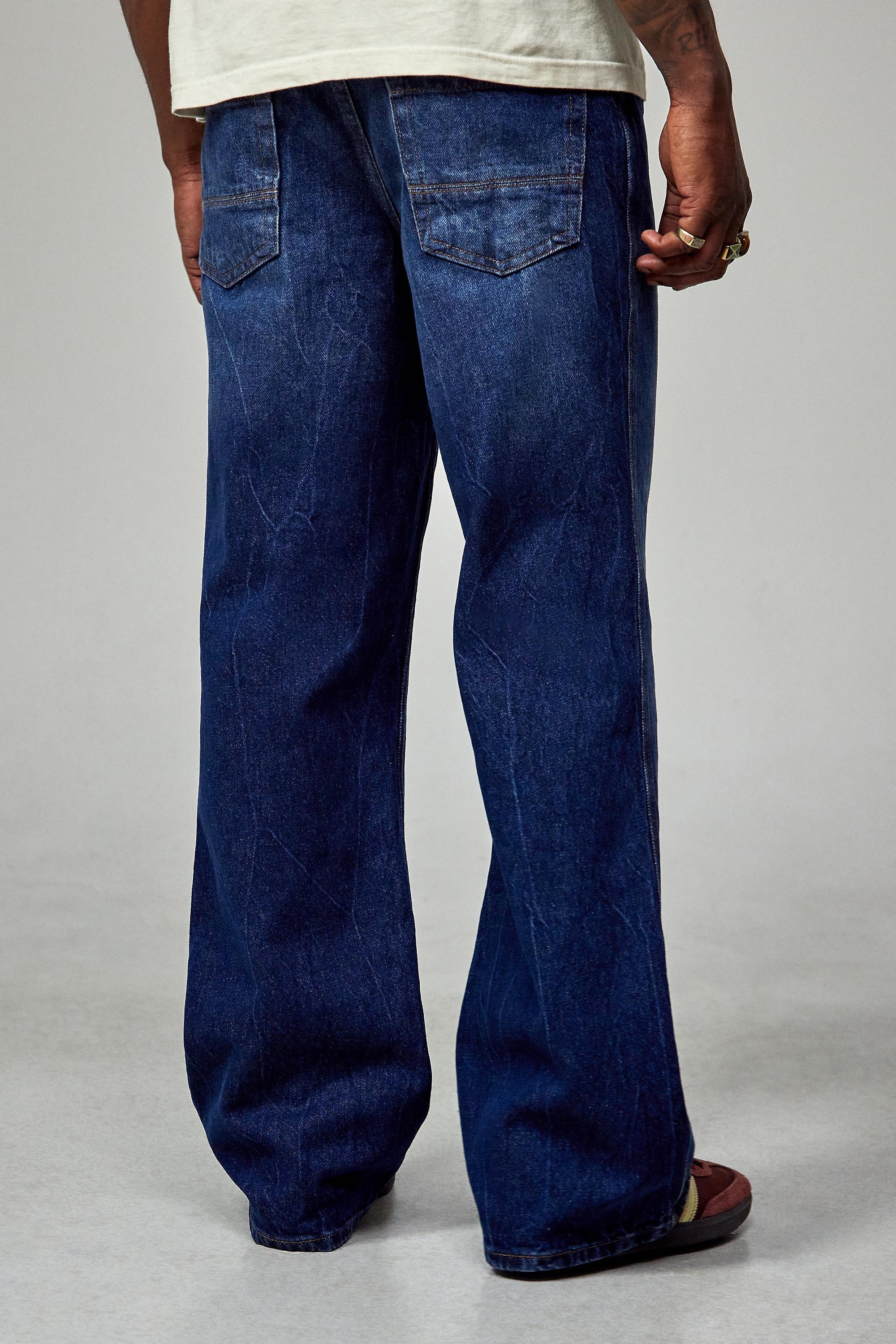 Blue Bdg Denim Bootcut Indigo Rinse Jeans, , large image number 3