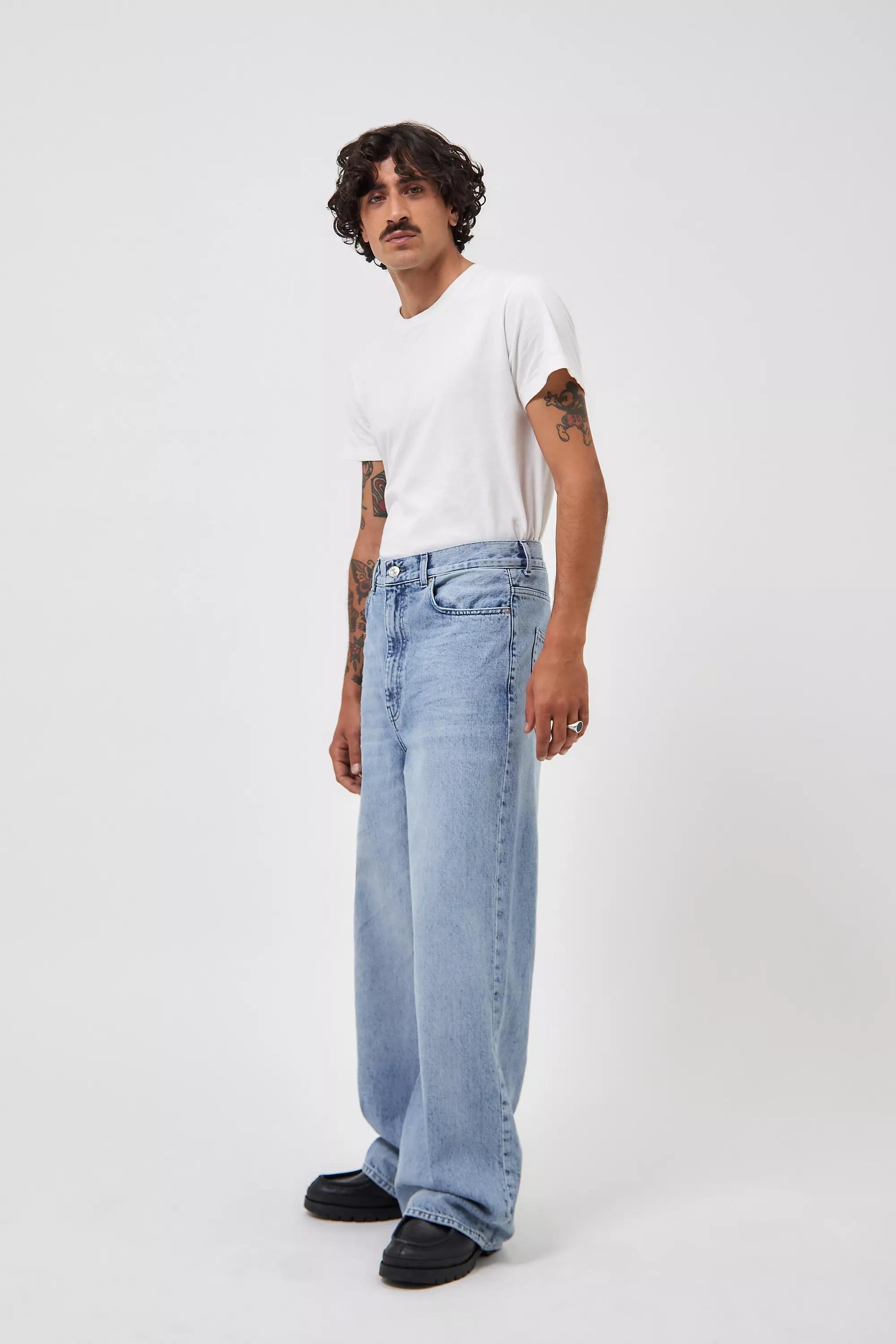 Blue Bdg Maxwell Light-Wash Jeans, , large image number 3
