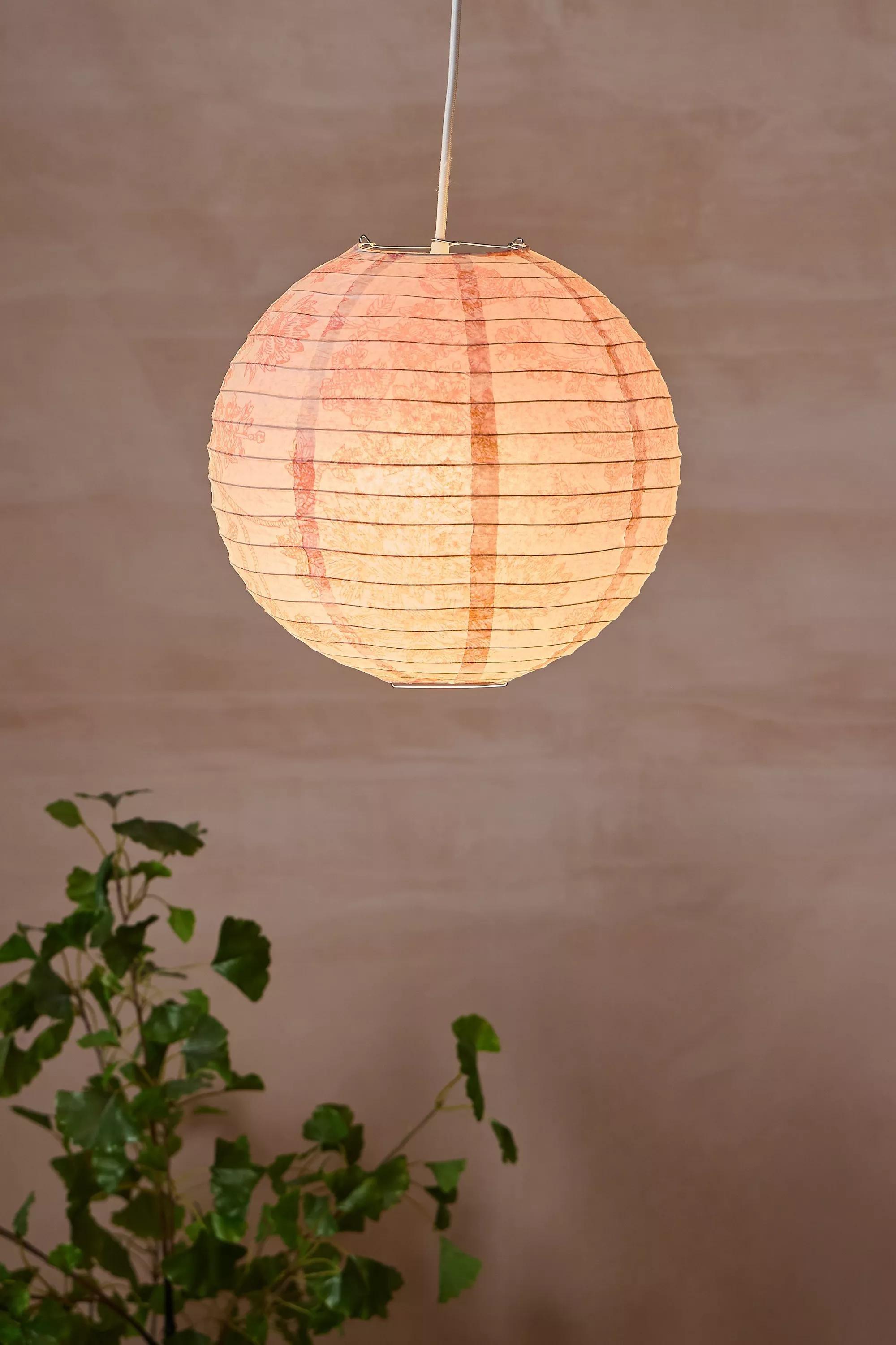 Pink Toile Lamp Shade, PINK, large image number 1