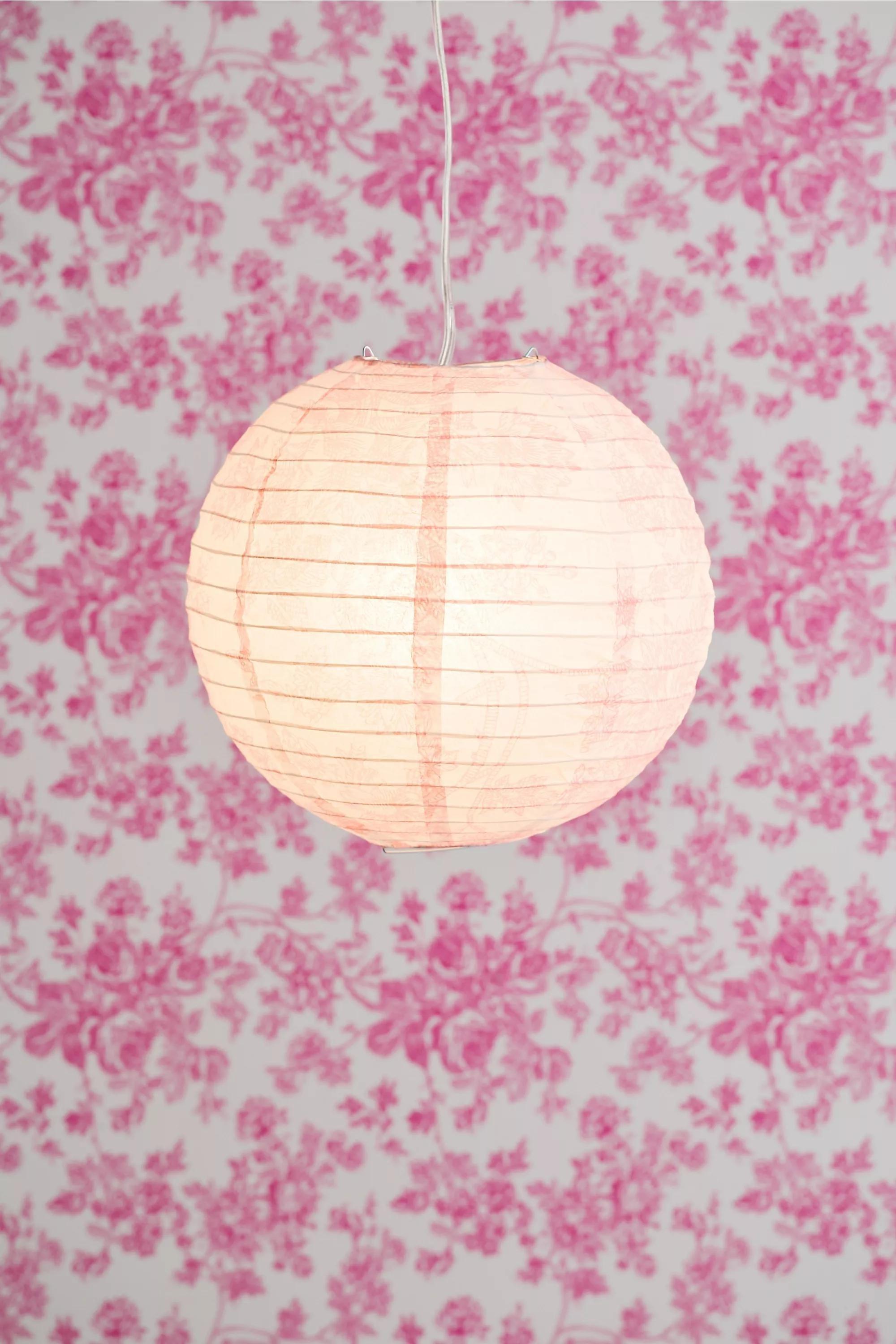Pink Toile Lamp Shade, PINK, large image number 3