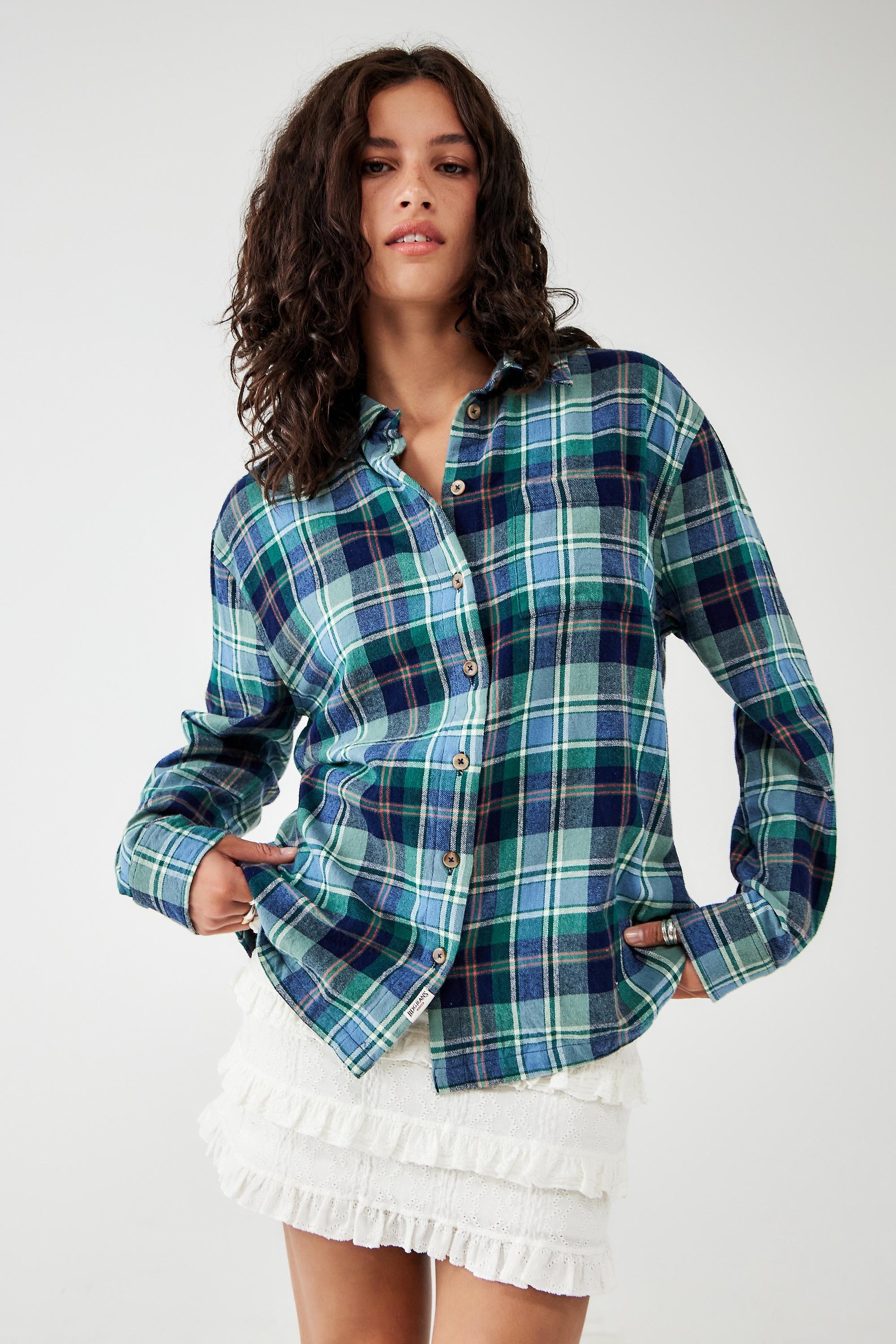 Green Bdg Flynn Shirt, , large image number 0