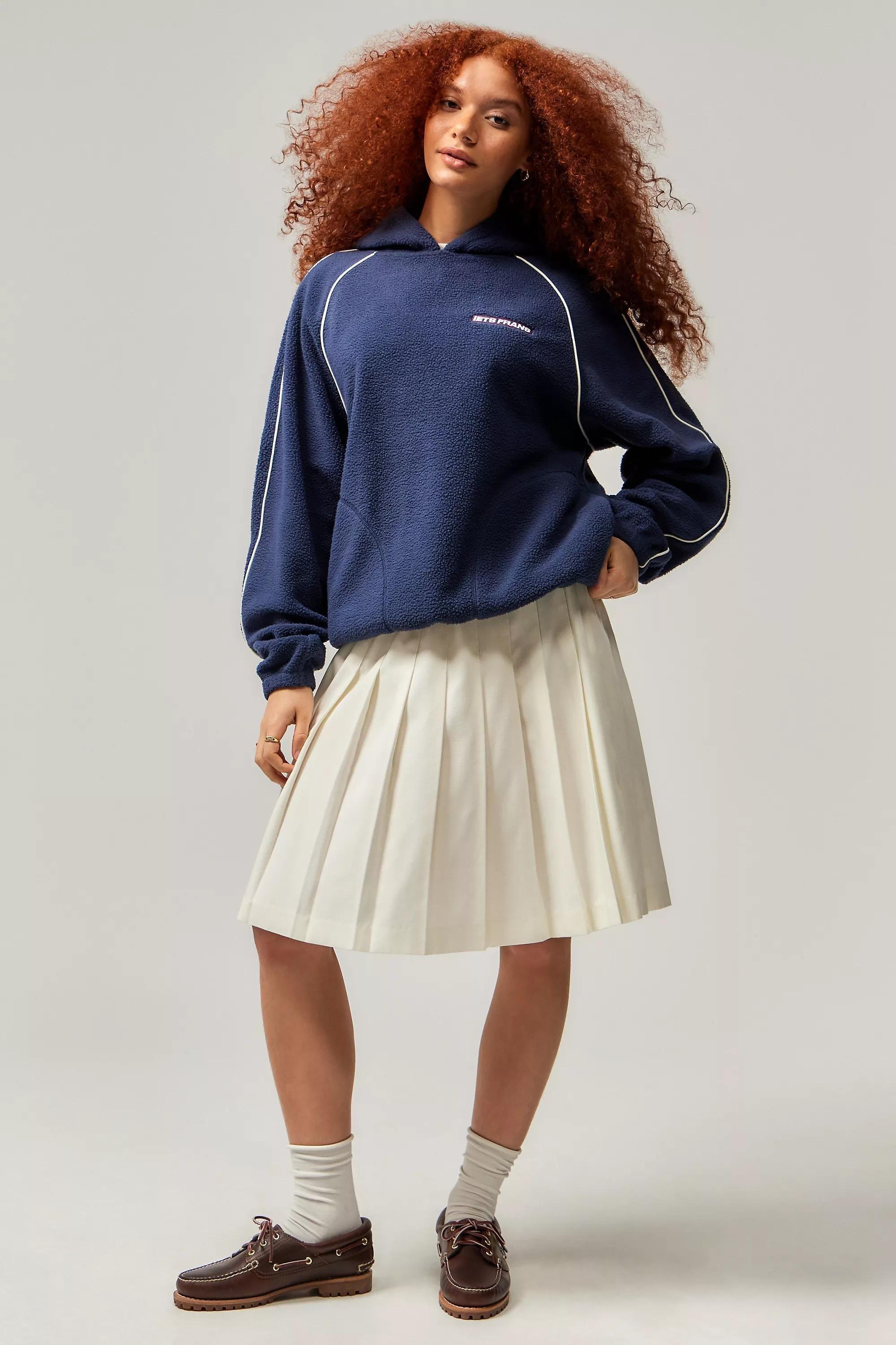 Navy Iets Frans... Harri Fleece Hoodie, , large image number 2