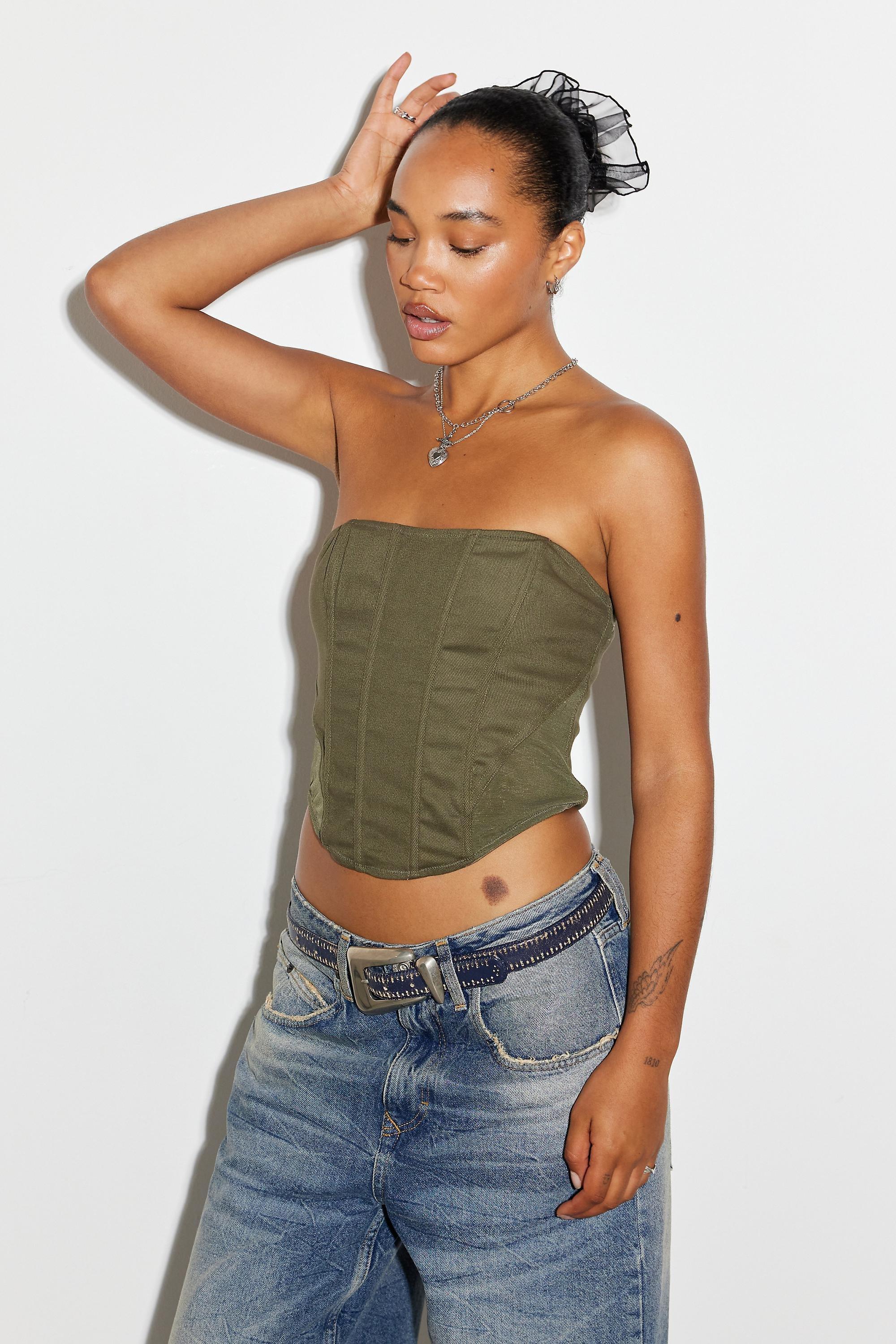 Green Uo Enchanted Sleeveless Top, , large image number 1