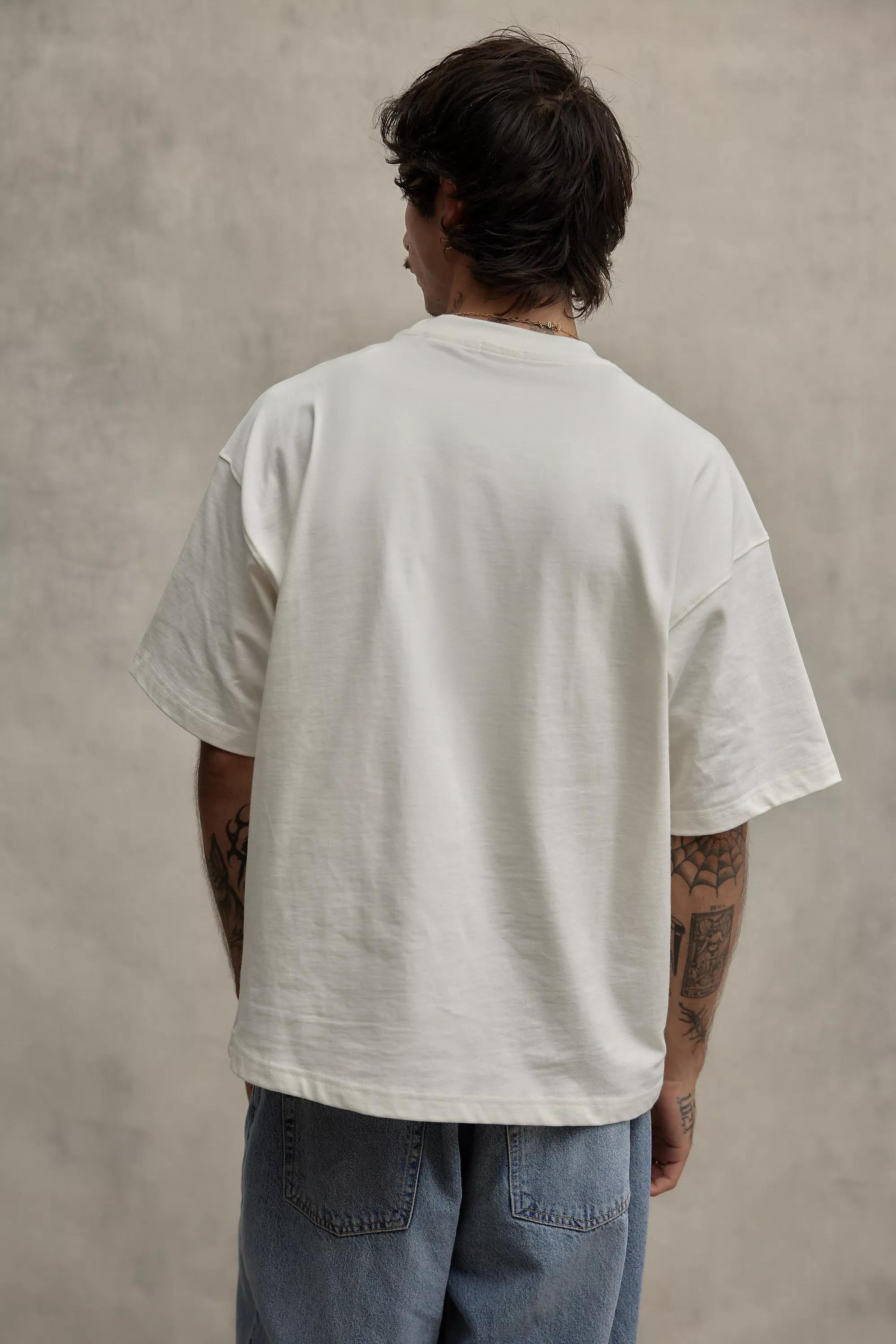 Cream T-Shirt, , large image number 3