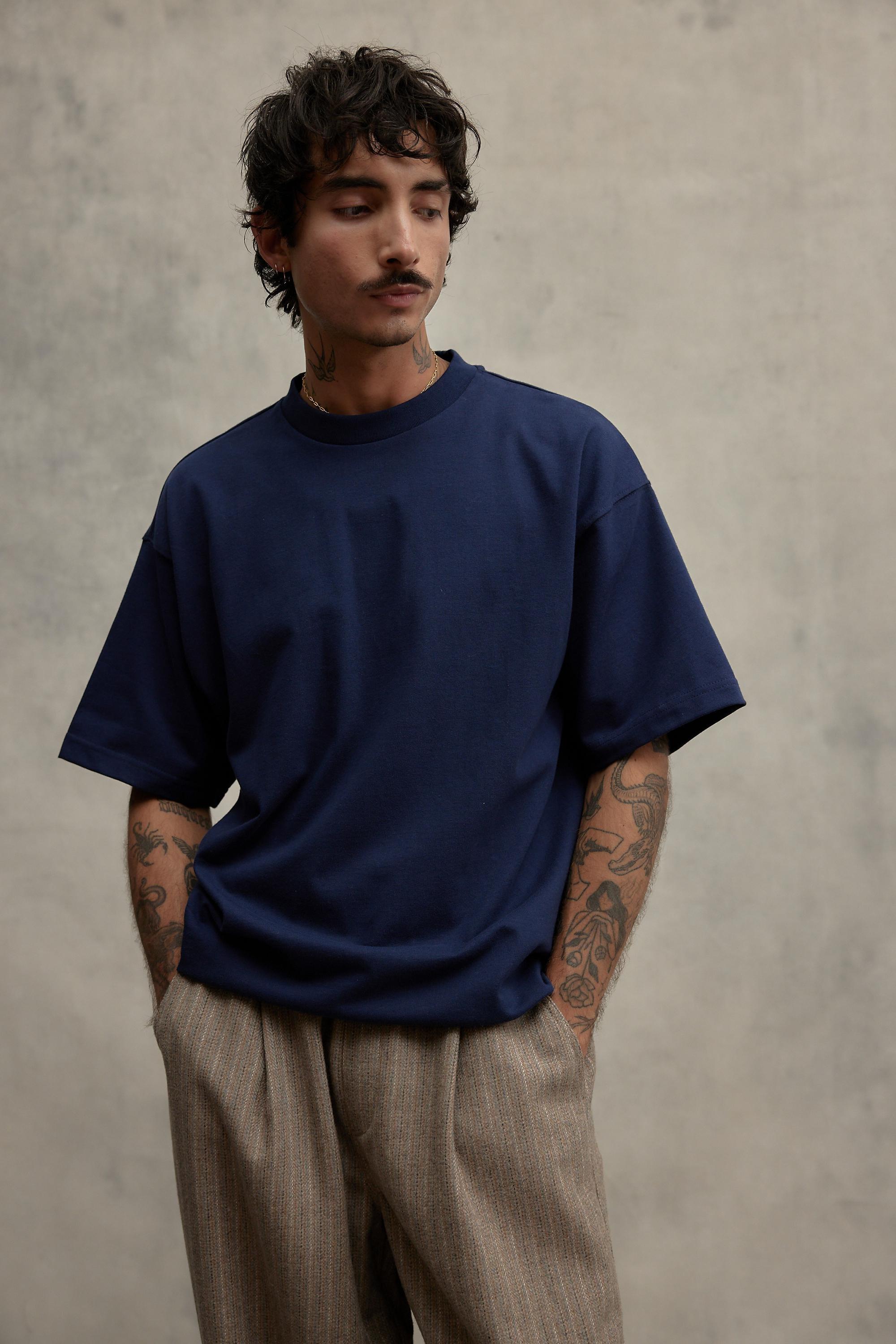 Navy Loom Premium T-Shirt, , large image number 0