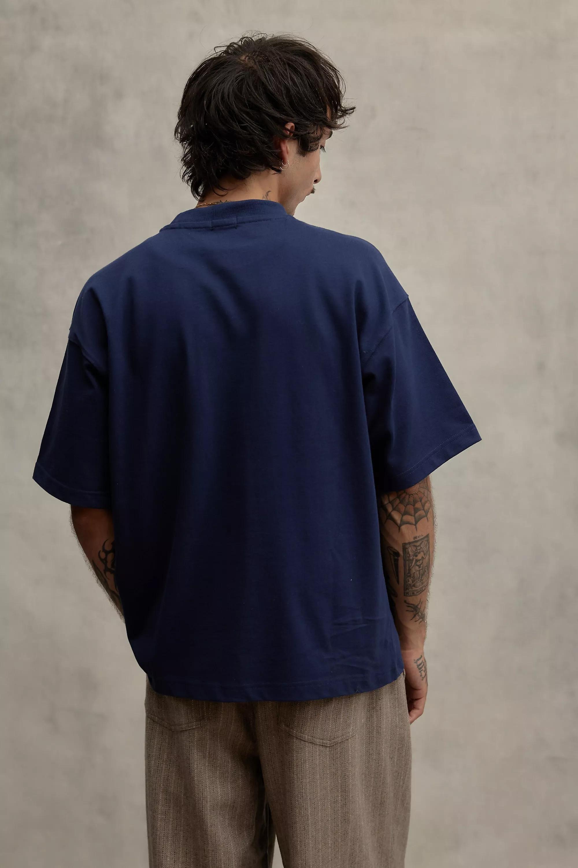 Navy Loom Premium T-Shirt, , large image number 3
