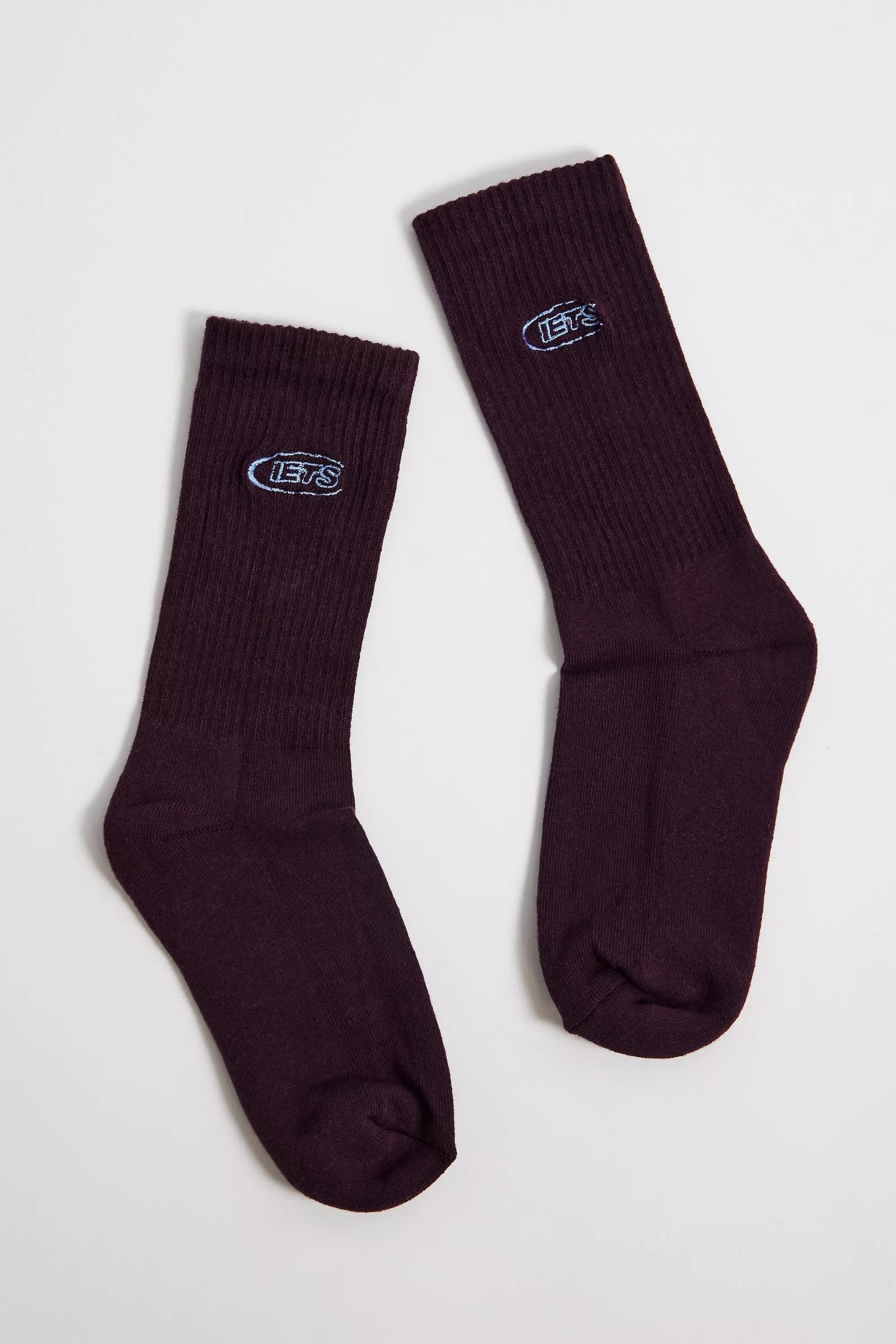 Red Iets Frans... Socks, WINE, large image number 1