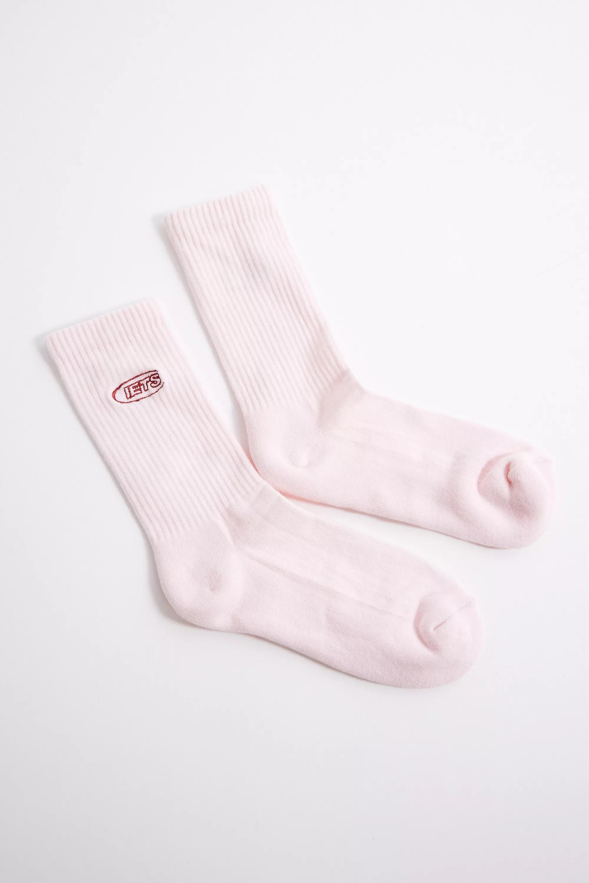 Pink Staple Socks, PINK, large image number 1
