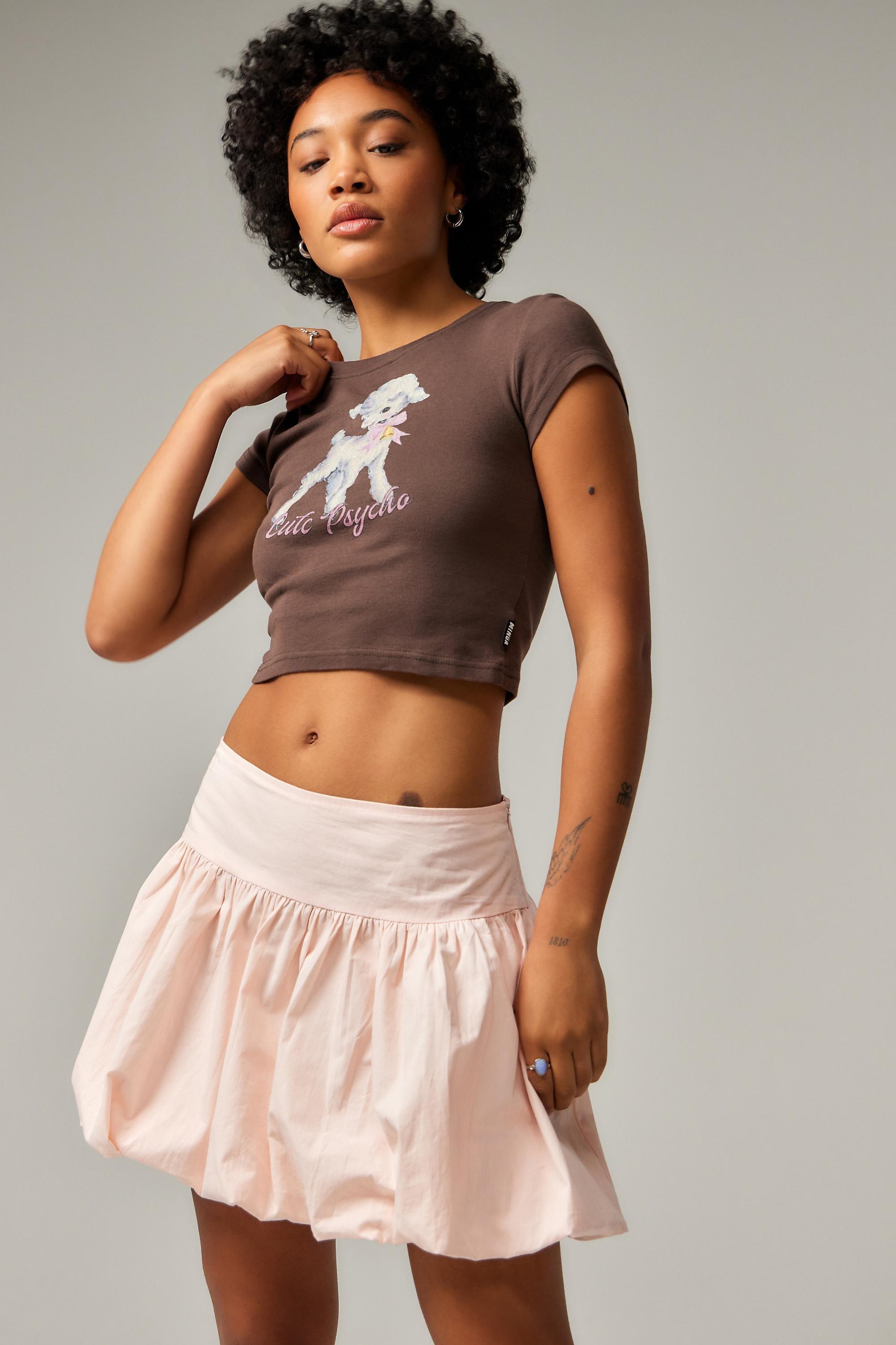 Pink Motel Kiyowo Mini Skirt, , large image number 0