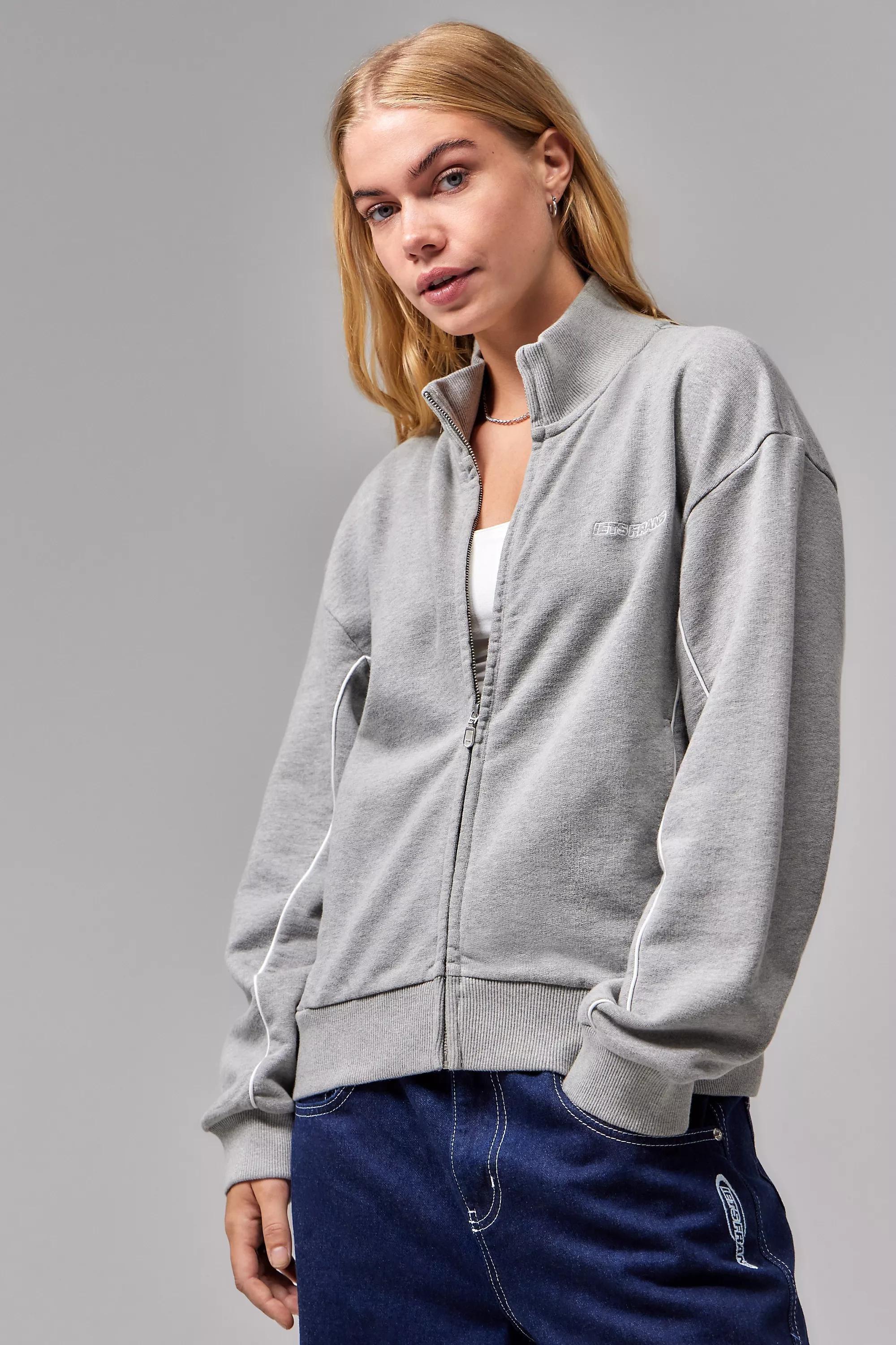 Grey Iets Frans... Piped Tank Top, , large image number 0