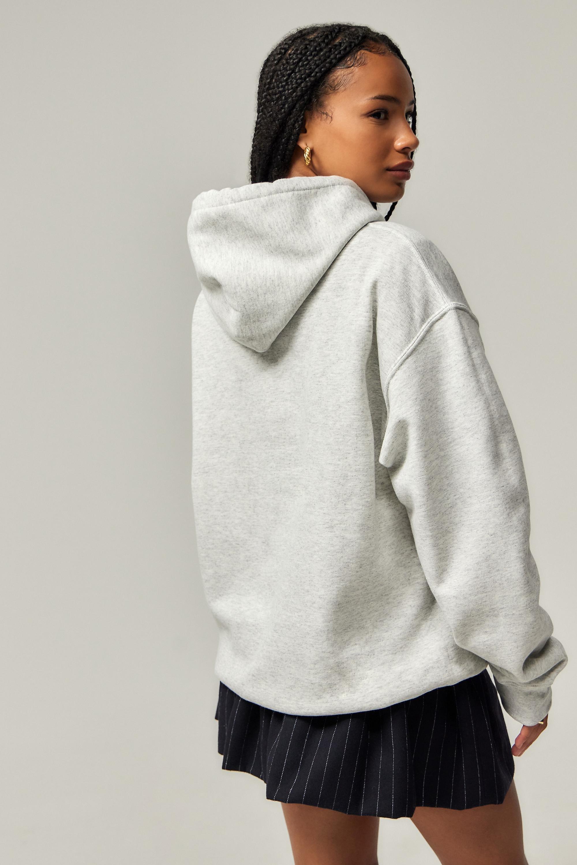 Grey Iets Frans... Printed Relaxed Hoodie, , large image number 3