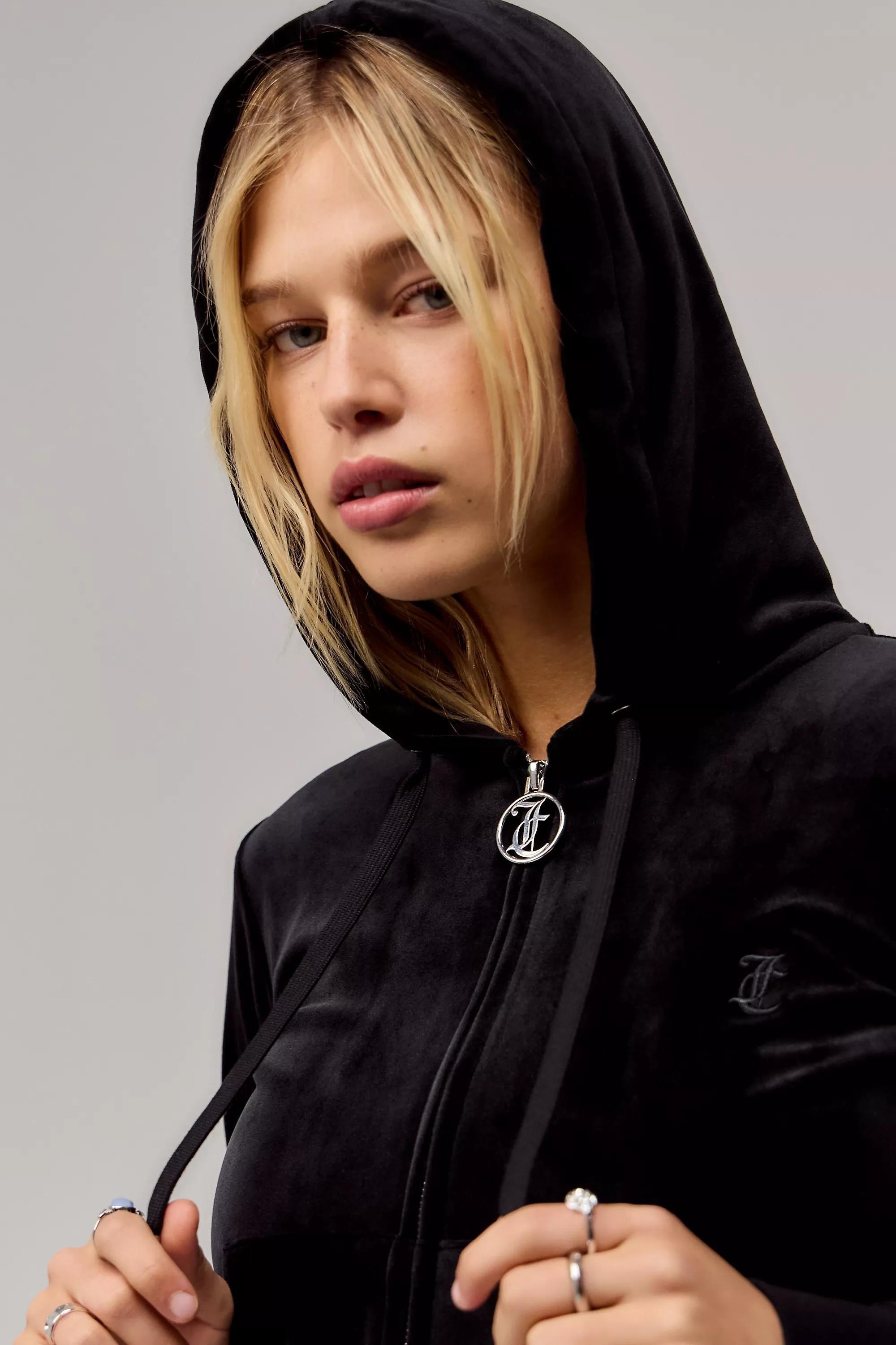 Black UO Juicy Couture Hoodie, , large image number 2