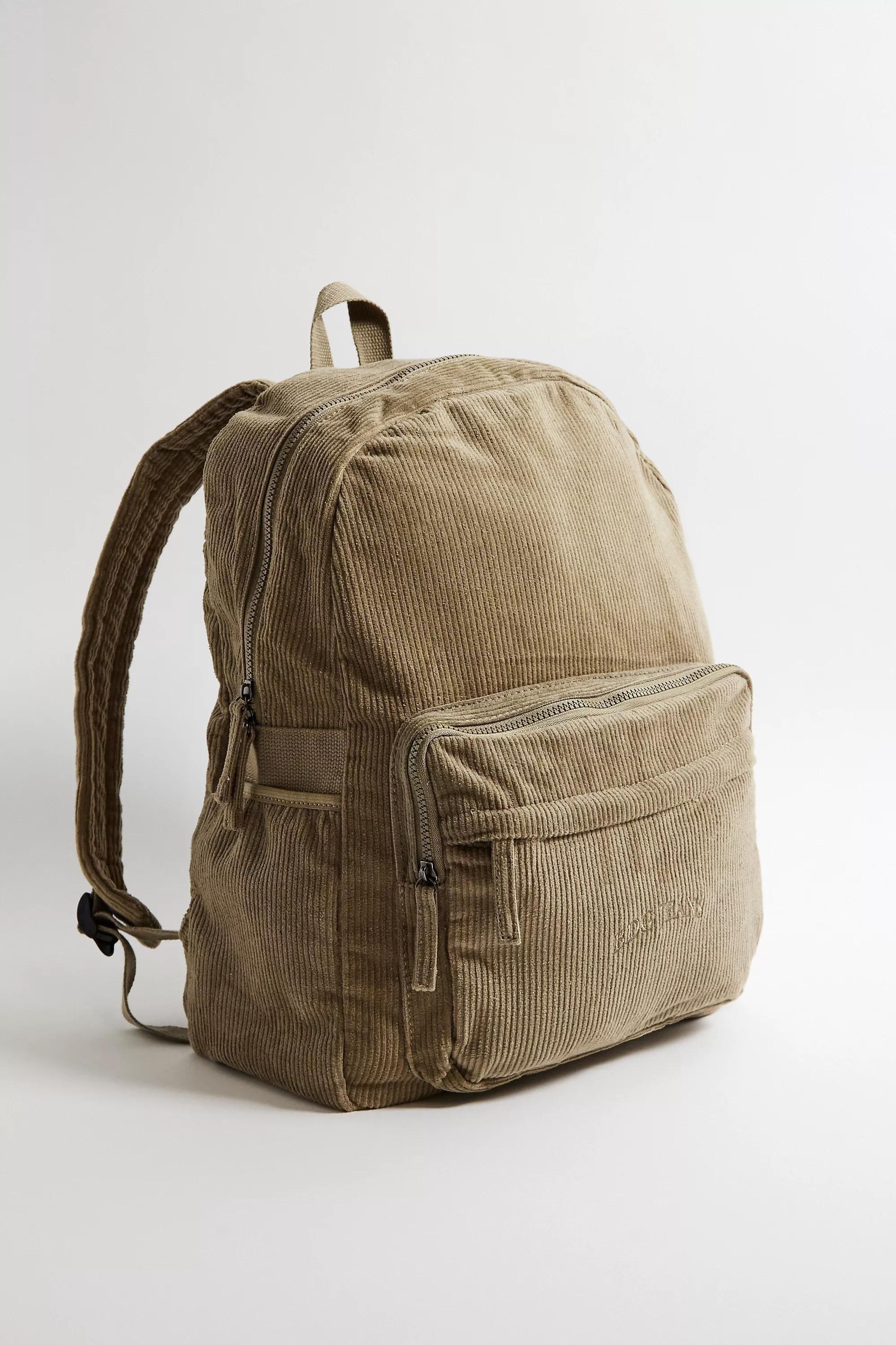 Green Bdg Corduroy Backpack, GRN, large image number 2