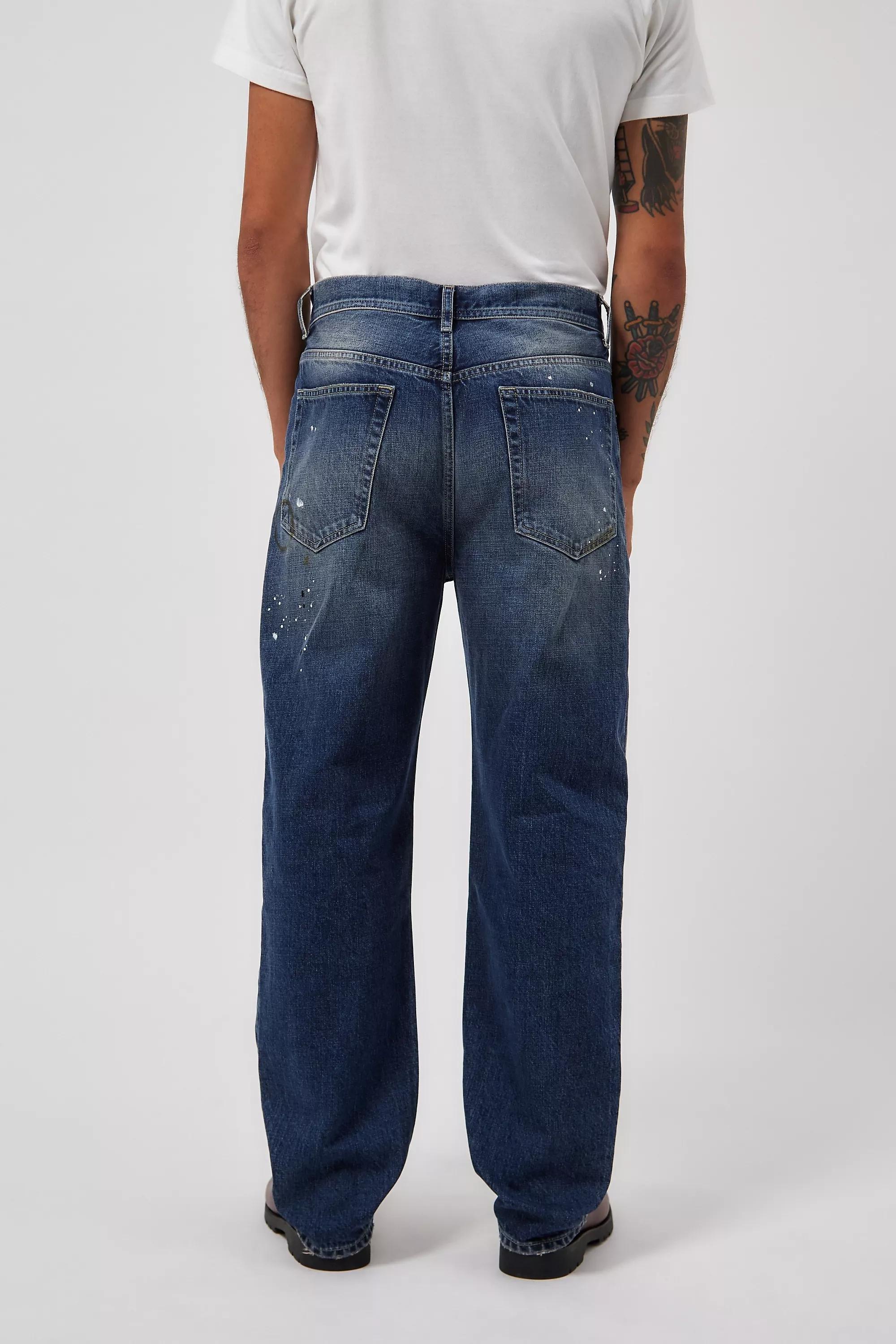Blue Bdg Patchwork Jeans, , large image number 2
