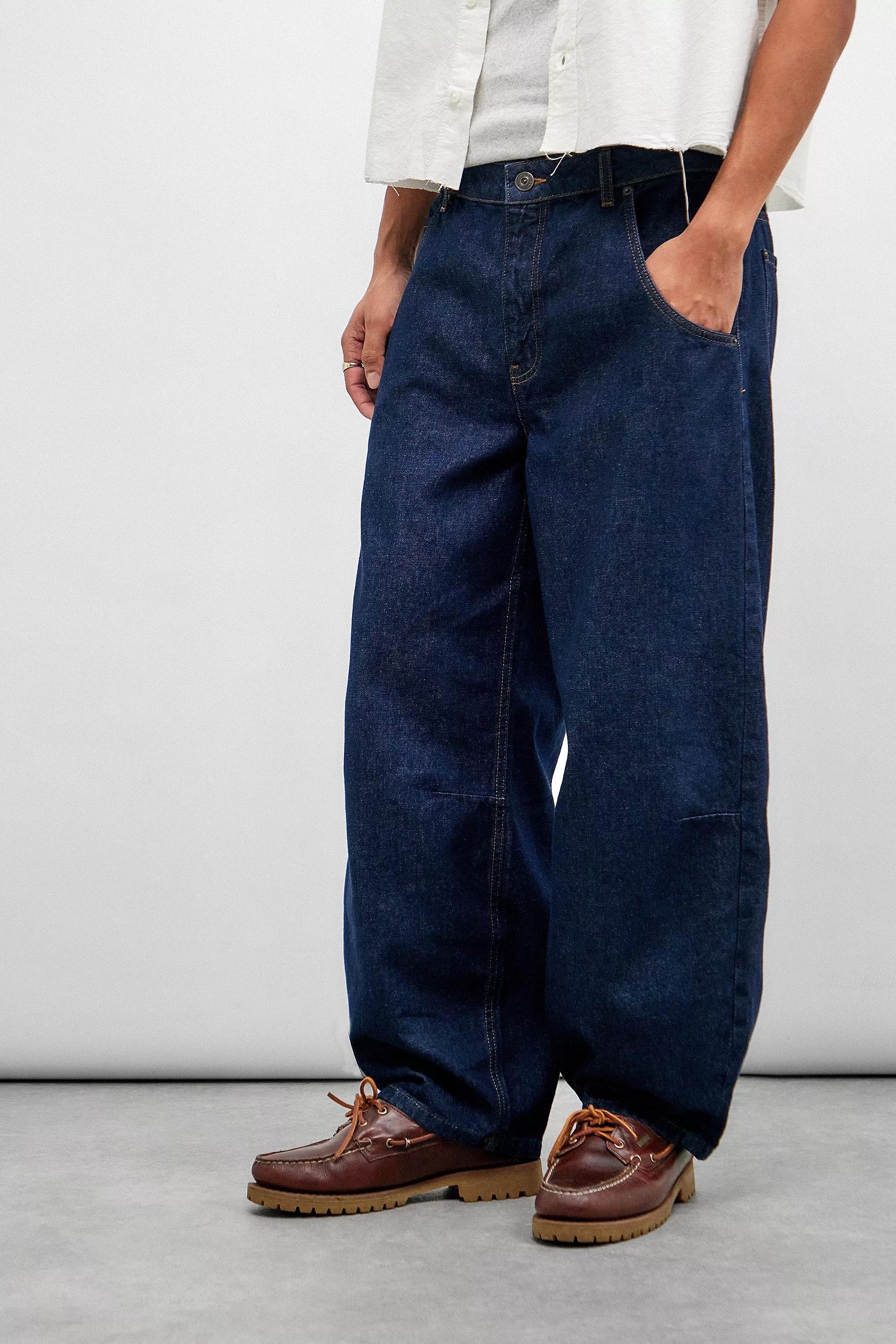 Blue Bdg Cacoon Indigo Jeans, BLUE, medium