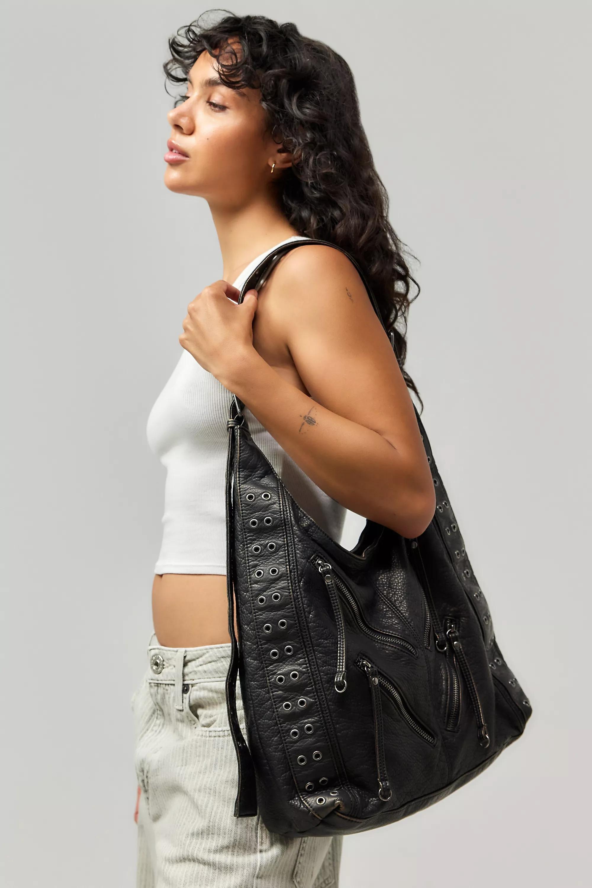 Black UO Slouch Bag, BLK, large image number 4