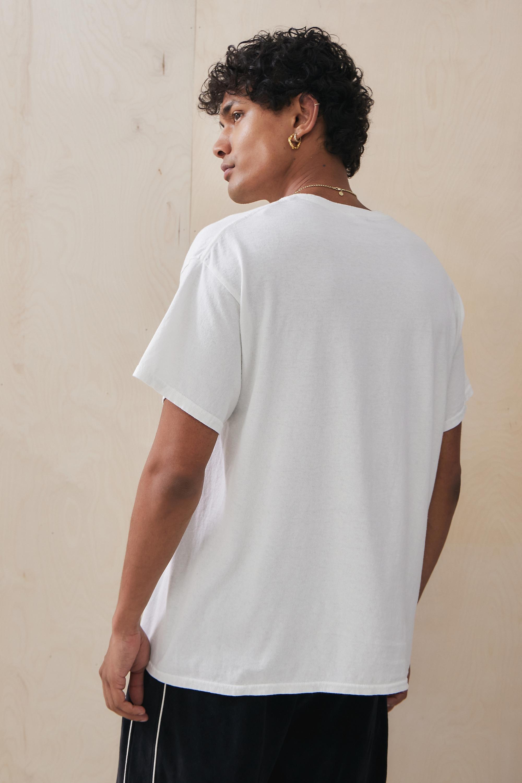 White Uo Lemon Montpellier T-Shirt, , large image number 3