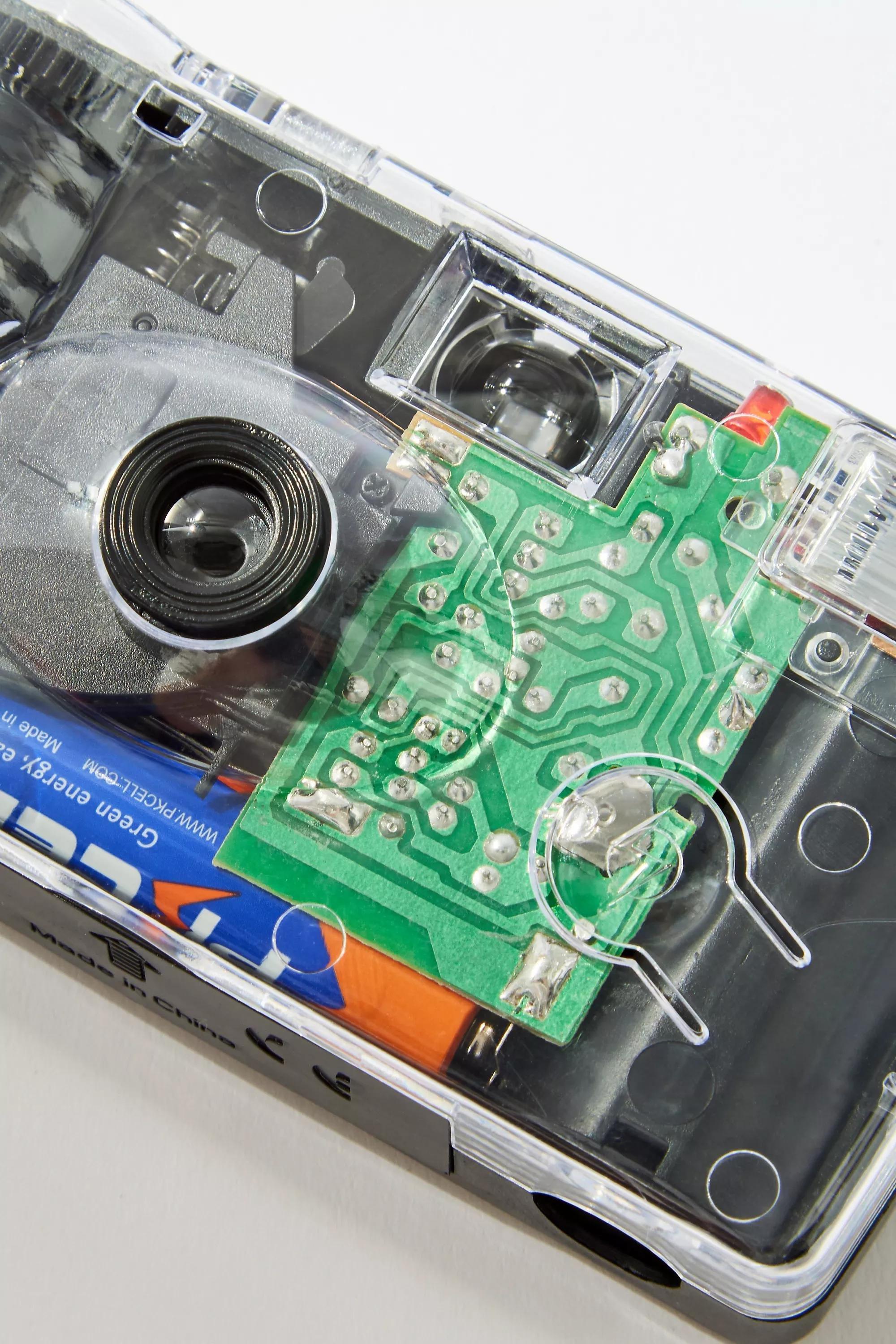 Clear Plastic Cover Disposable Film Camera, CL, large image number 1