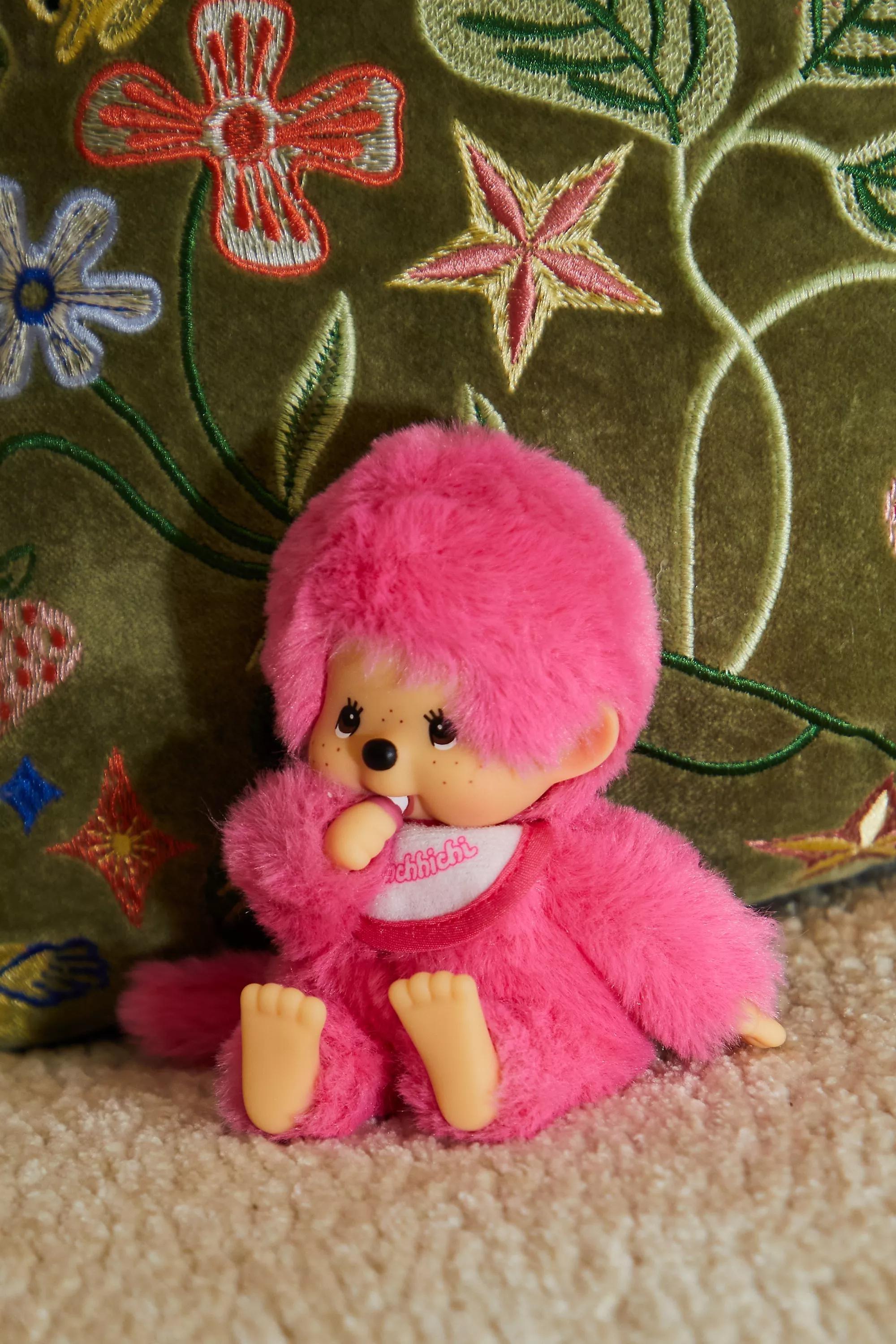 Multicolour Monchhichi Wave2 Beanie Plushie, ASSORT, large image number 3
