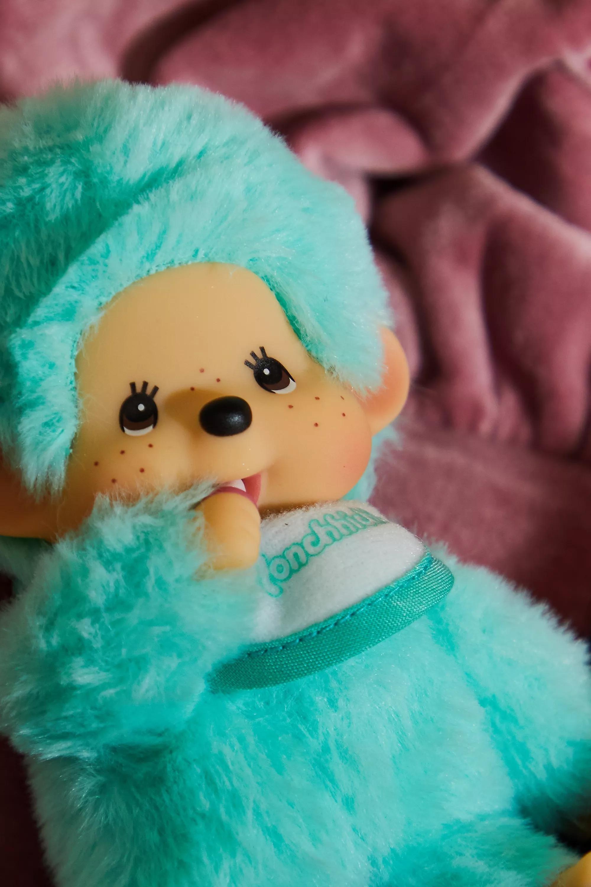 Multicolour Monchhichi Wave2 Beanie Plushie, ASSORT, large image number 5