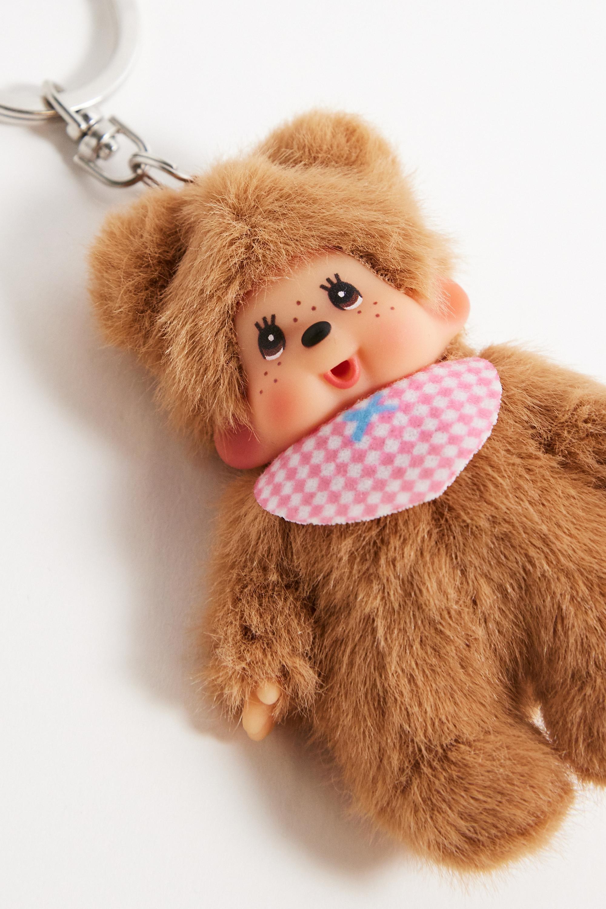 BROWN Monchhichi Bearchichi Keyring, BRN, large image number 4