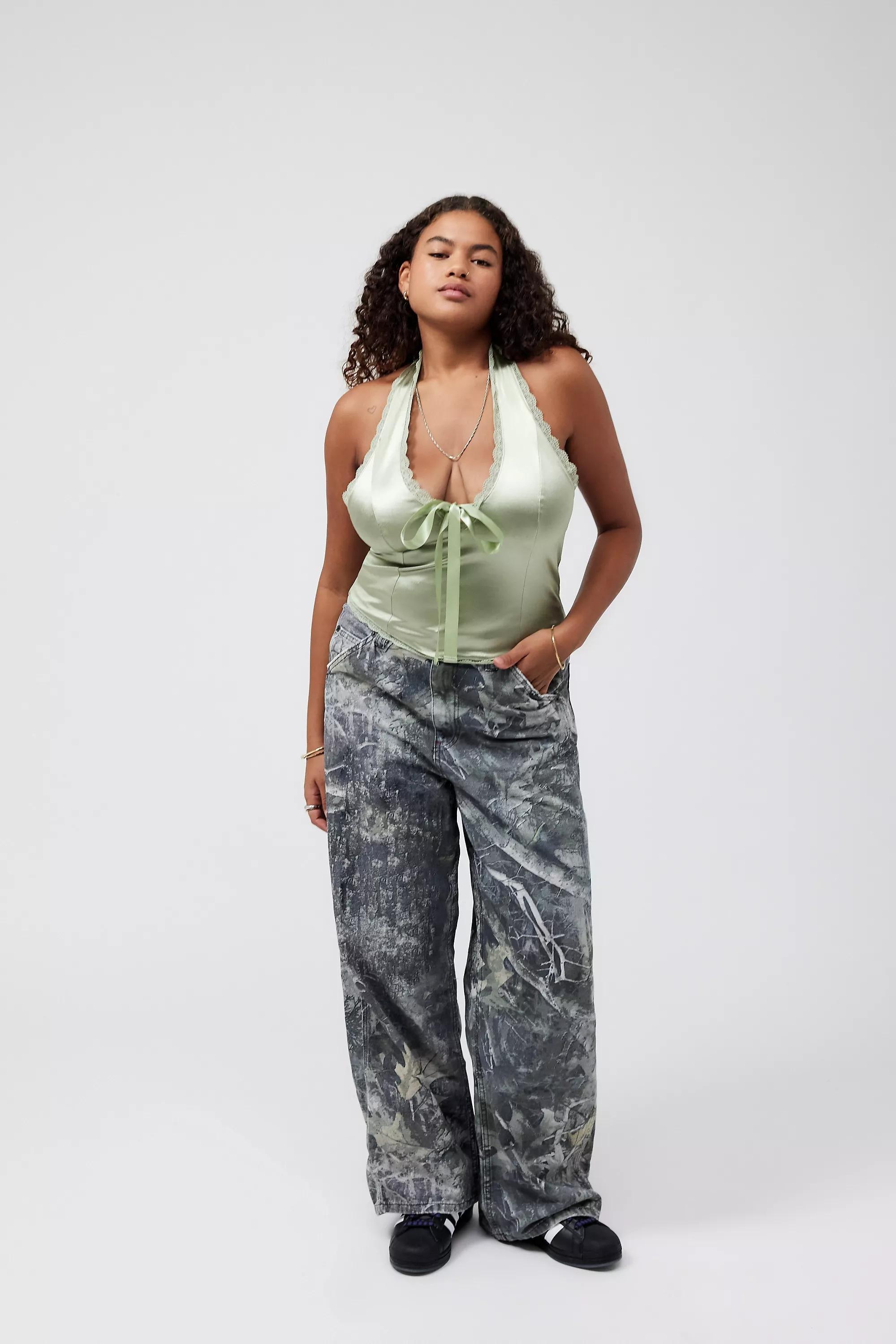 Green Kimchi Blue Halter neck Top, , large image number 5