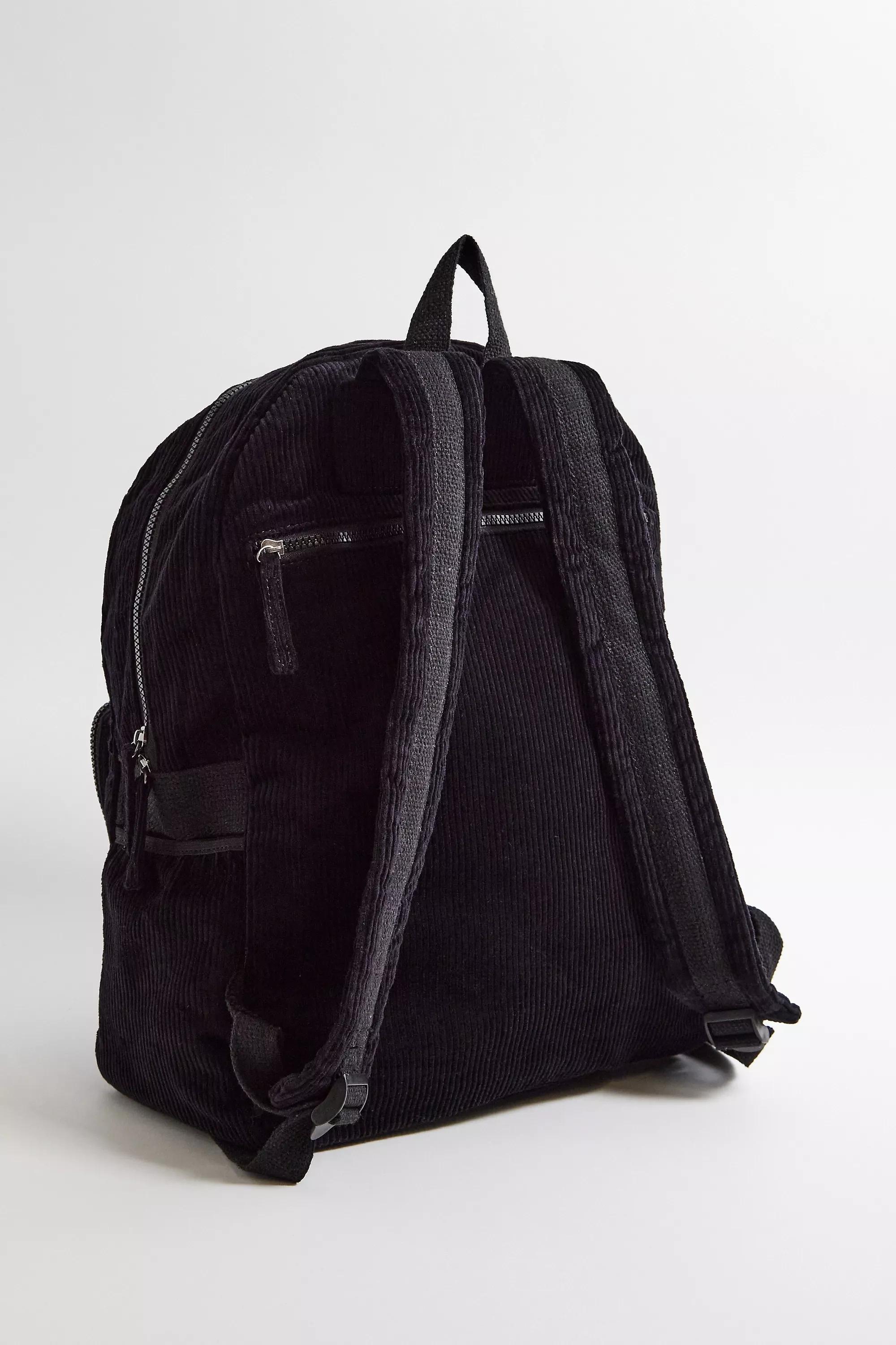 Grey Bdg Gunmetal Corduroy Backpack, GREY, large image number 3