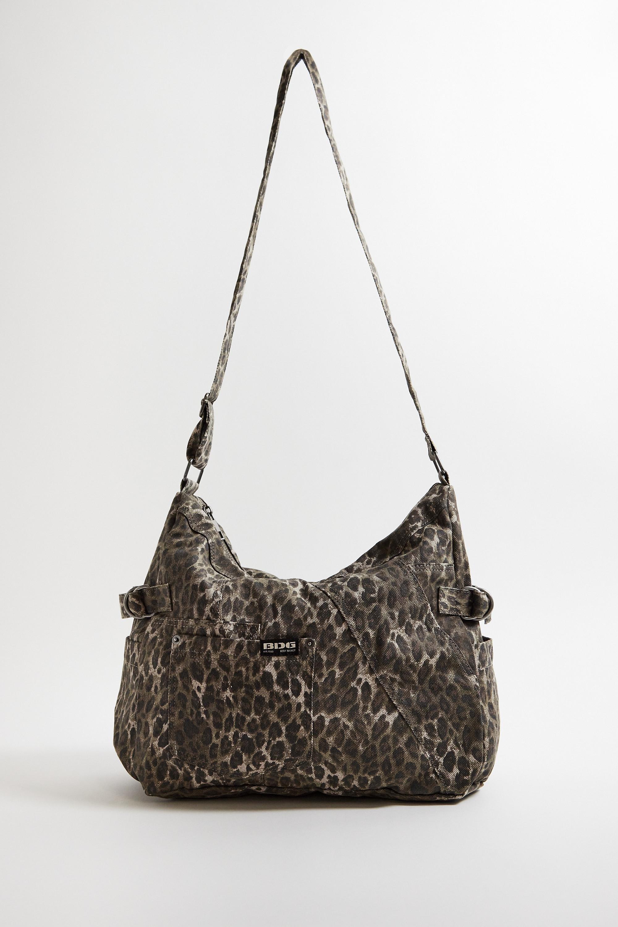 Brown Bdg Printed Sling Bag, BRN, large image number 2