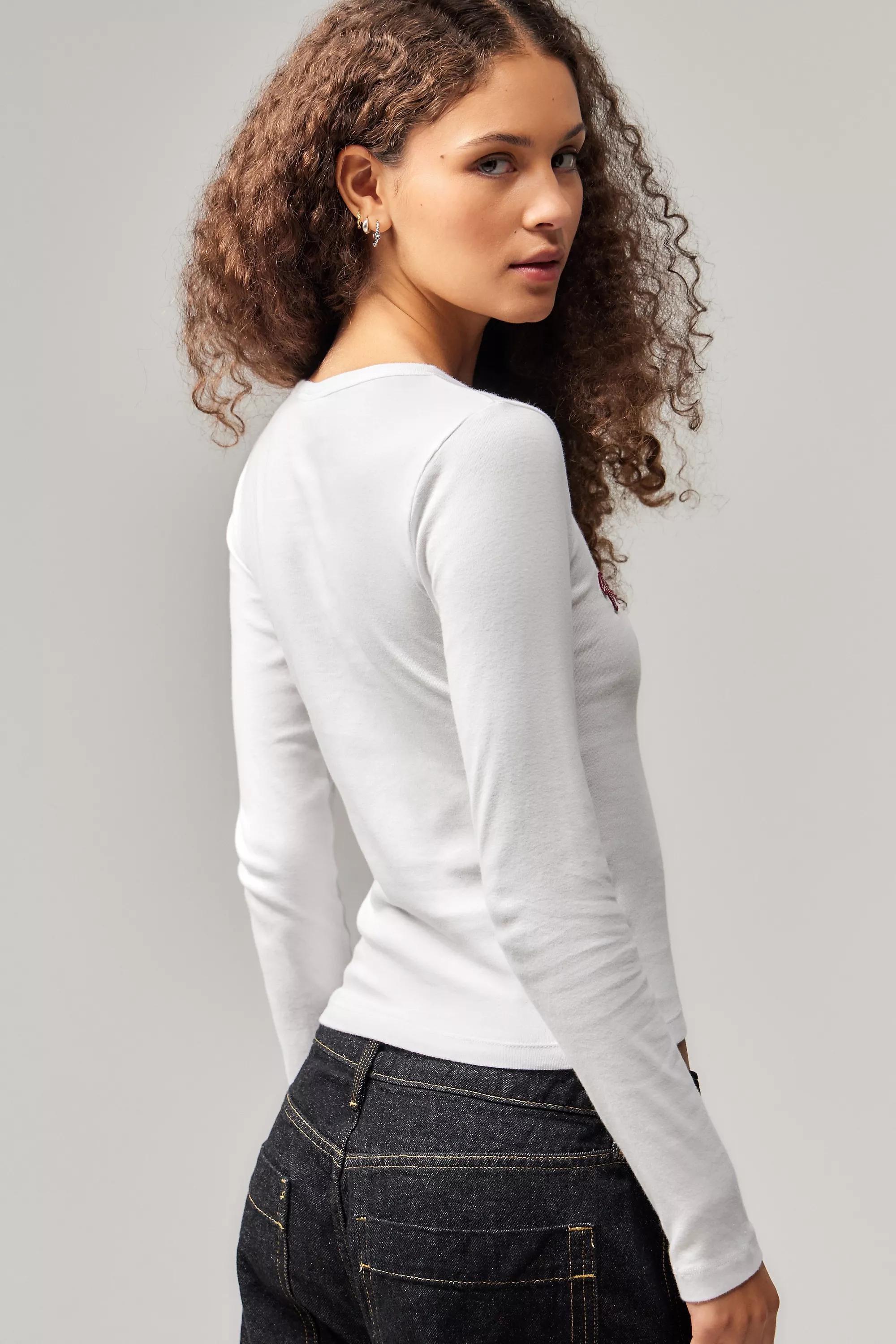 White Bdg Nyc 1990 Long Sleeve T-Shirt, , large image number 3