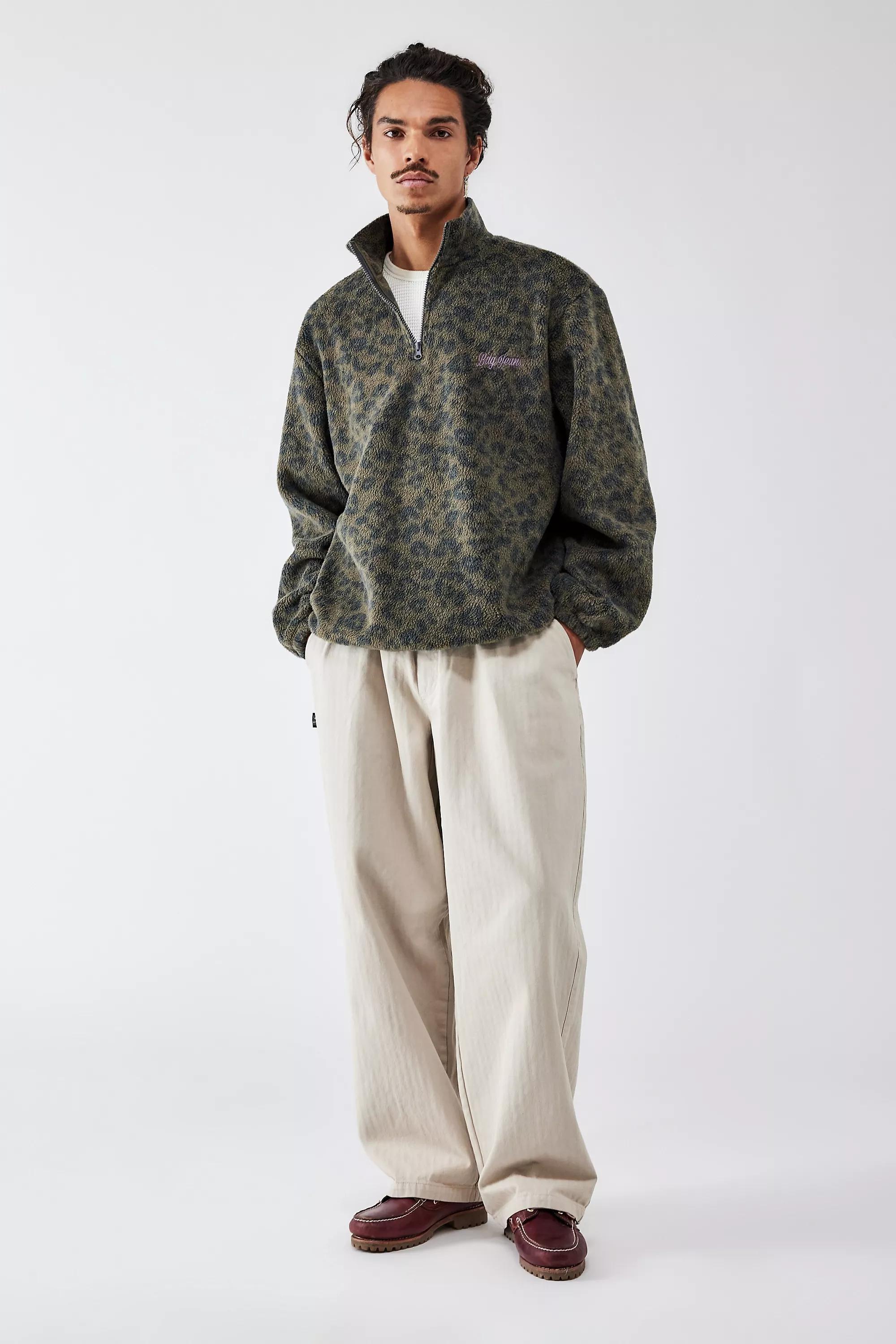Brown Bdg Leopard Print Fleece, , large image number 2