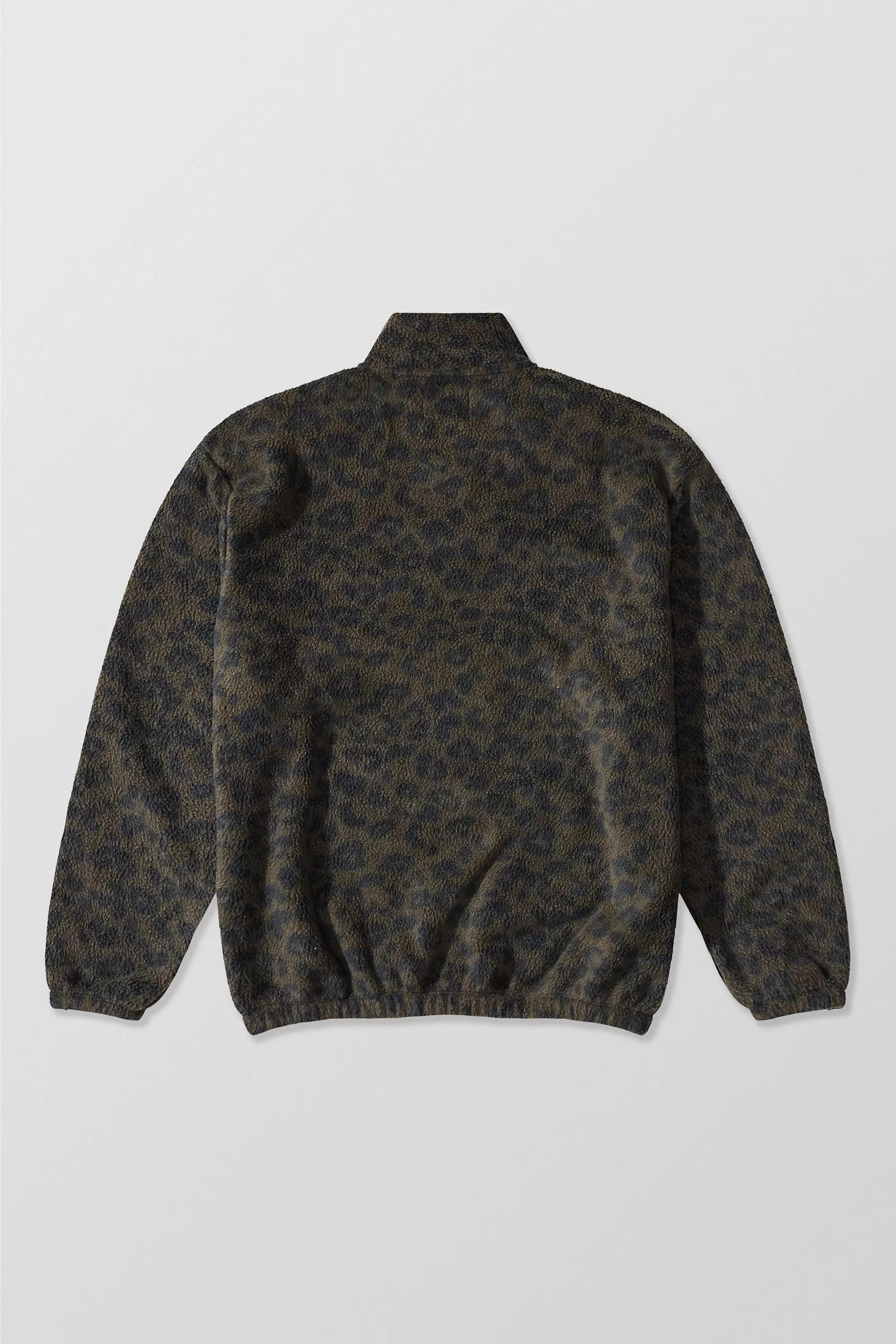 Brown Bdg Leopard Print Fleece, , large image number 5