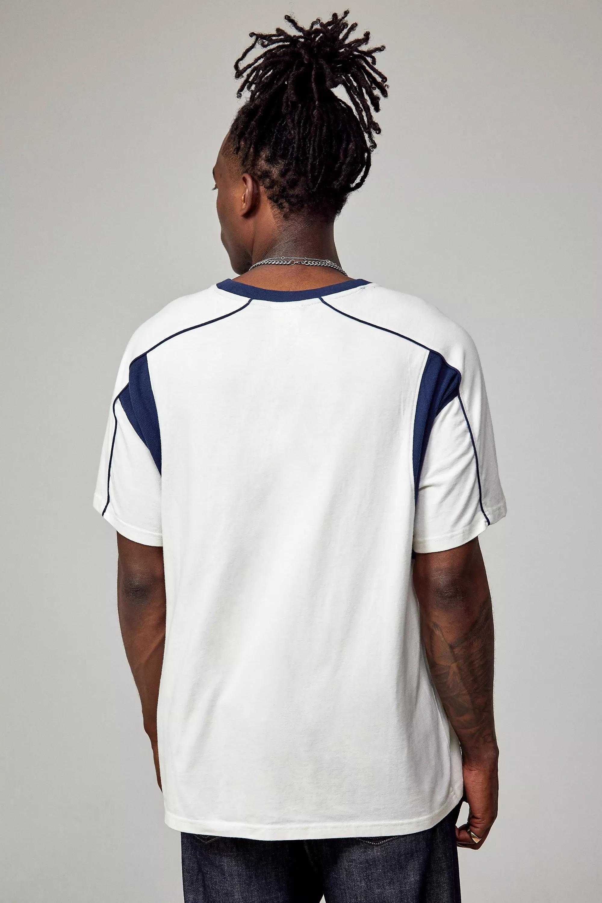Cream Iets Frans... Panelled T-Shirt, , large image number 3