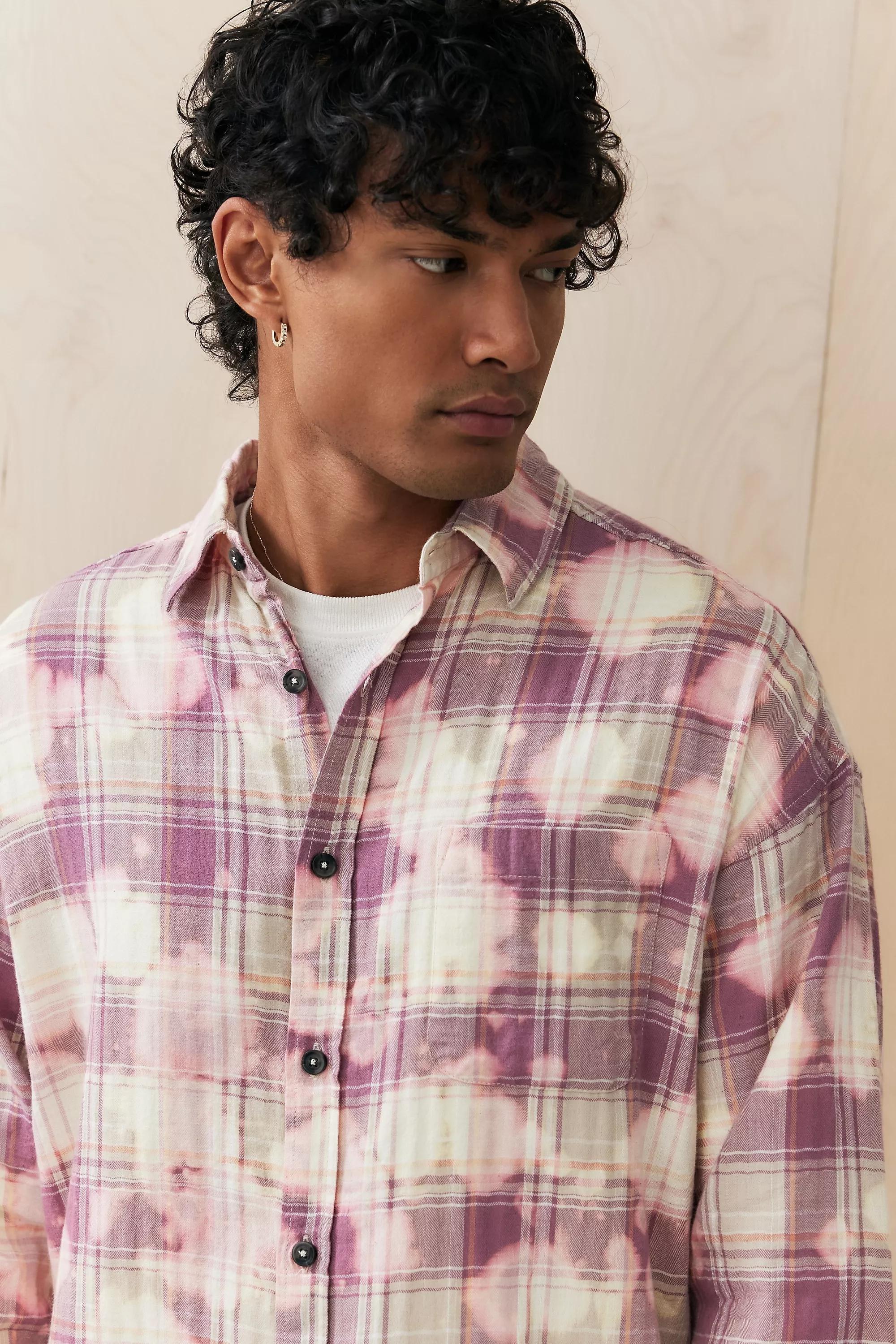 Pink Bdg Checked Shirt, , large image number 1