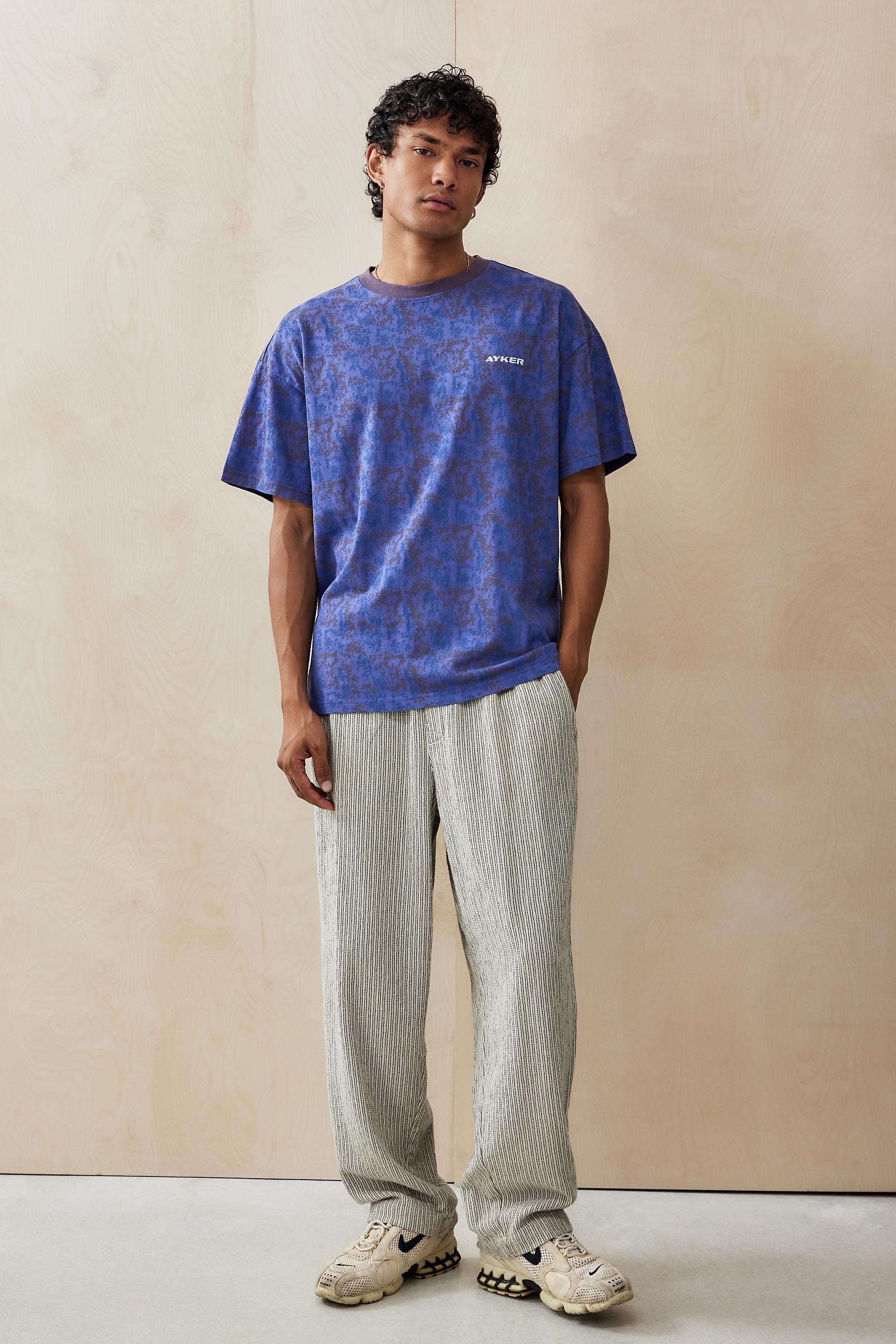 Blue Ayker Camouflage T-Shirt, , large image number 2