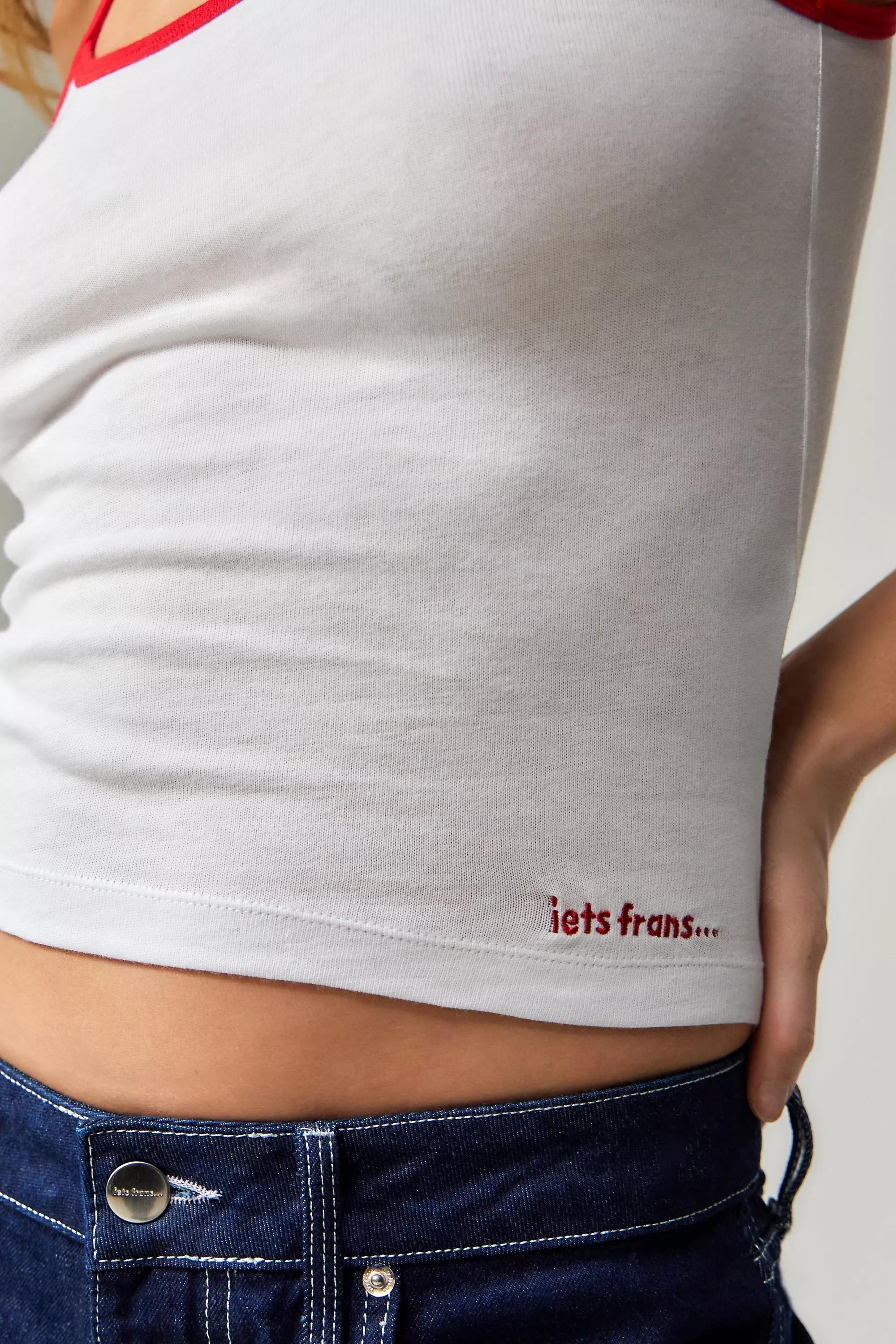 White Iets Frans... Corey Strappy Cami, , large image number 3
