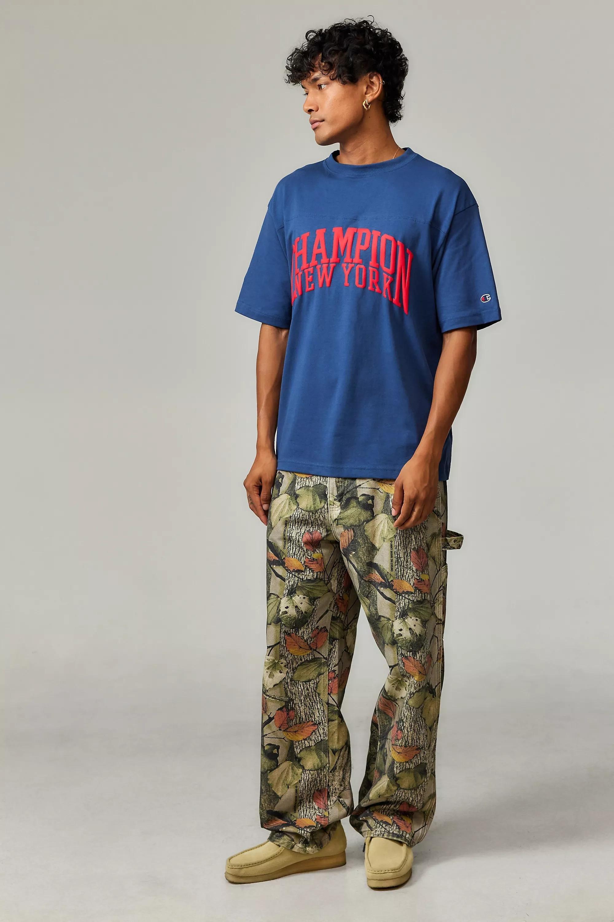Blue Champion Uo Exclusive Navy T-Shirt, , large image number 2