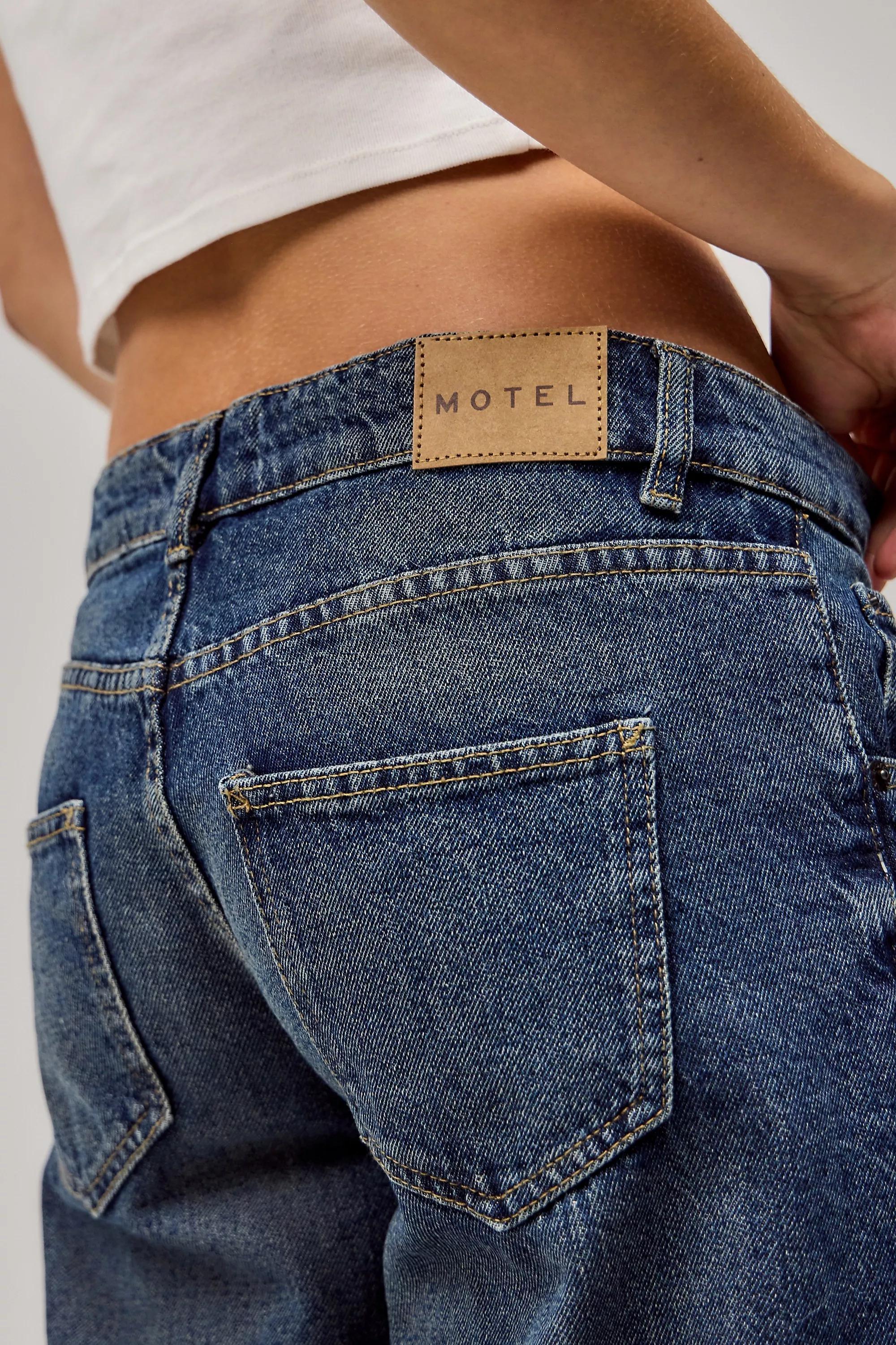 Blue Motel Low Rise Parallel Wide Leg Jeans, , large image number 3