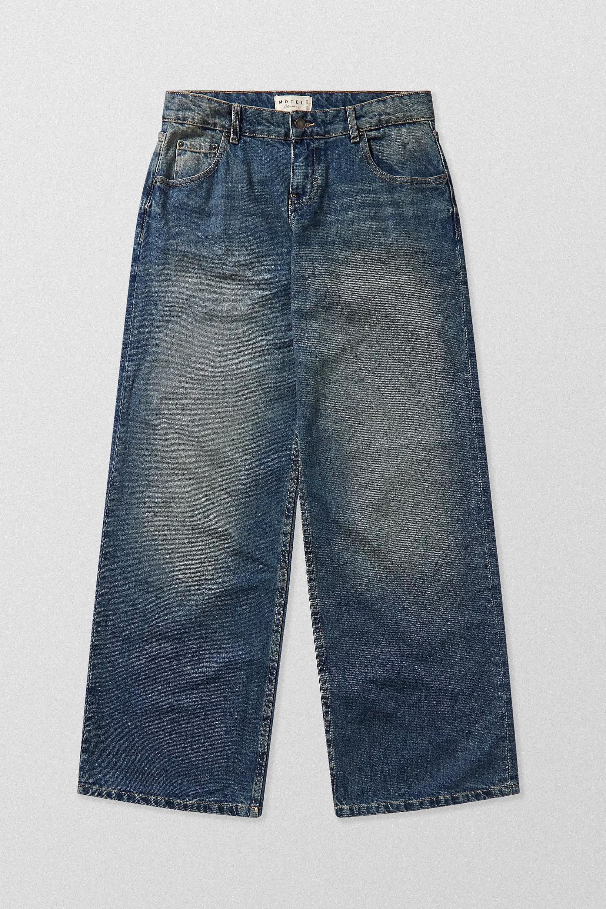 Blue Motel Low Rise Parallel Wide Leg Jeans, , large image number 4