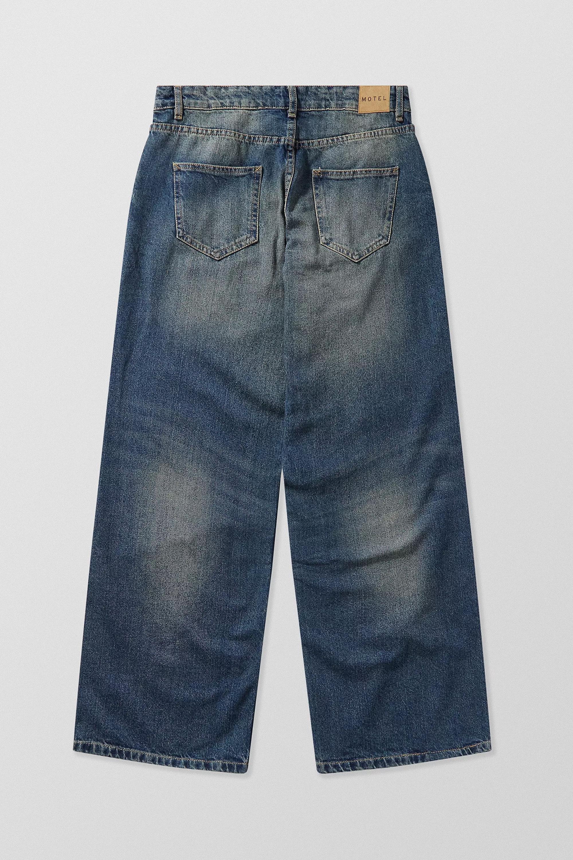Blue Motel Low Rise Parallel Wide Leg Jeans, , large image number 5